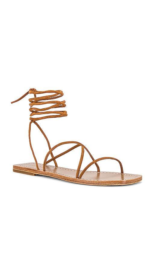 RAYE Grey Sandal in Rust. Size 6.5, 7.5, 8.5. Product Image