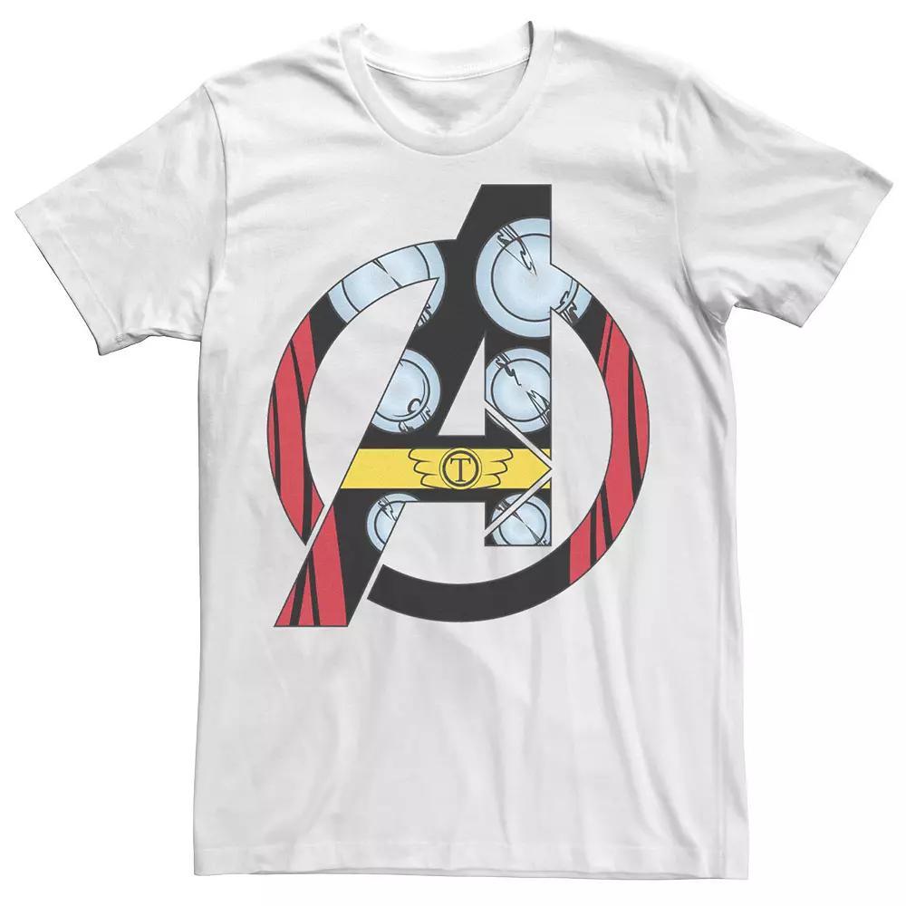 Men's Marvel Avengers Thor Costume Fill Logo Tee,  Product Image