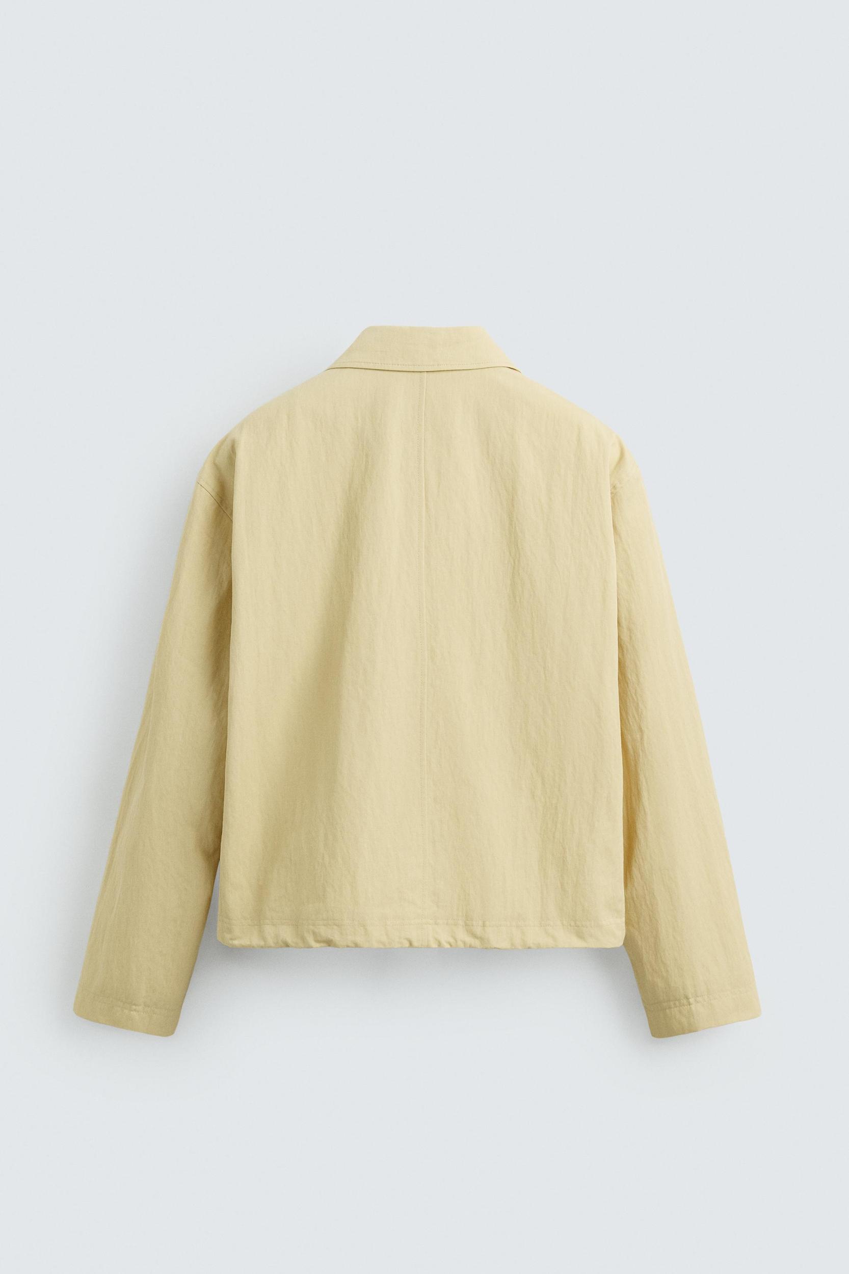 STRUCTURED CROPPED FIT JACKET Product Image