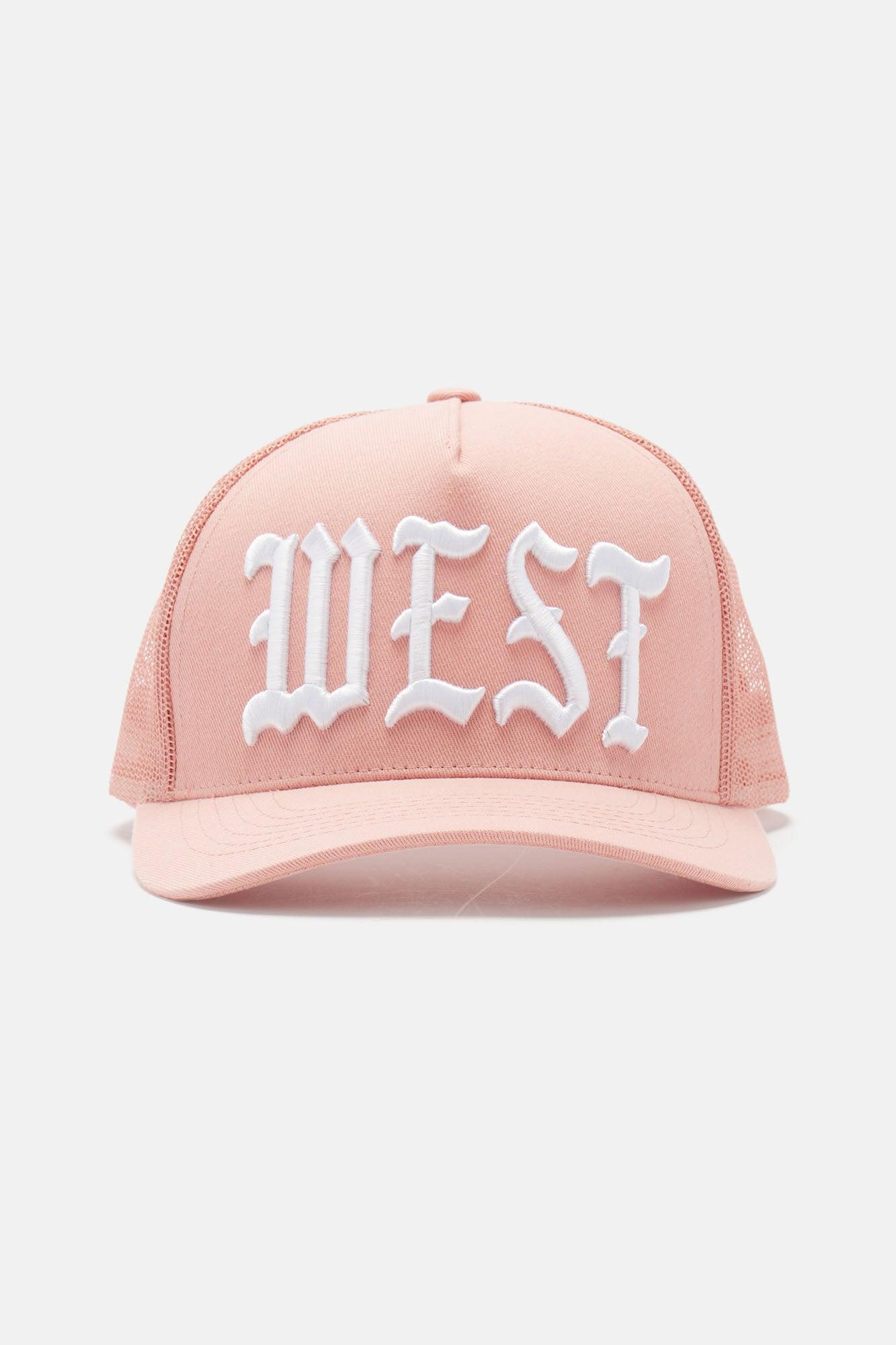 West Side Twill Trucker Hat - Mauve Product Image