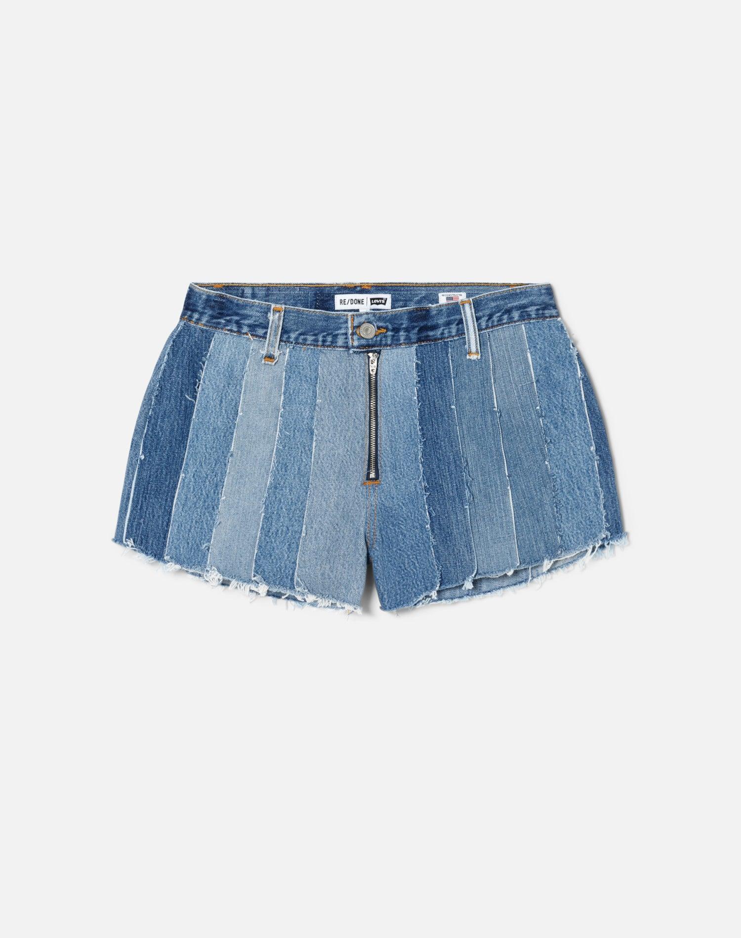 Levi's Stripped Short - Indigo Female Product Image