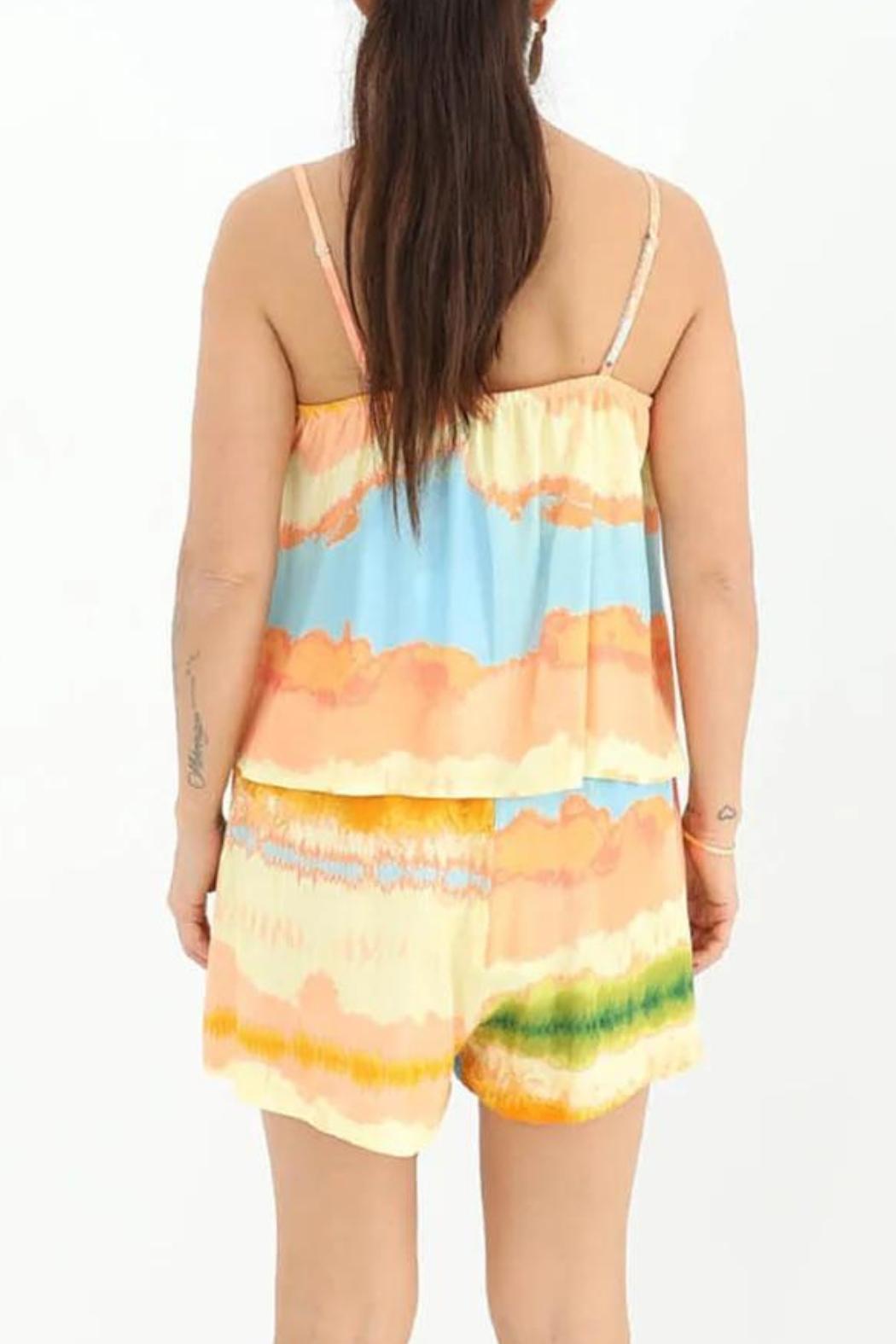 Tie Dye Elastic Short Product Image