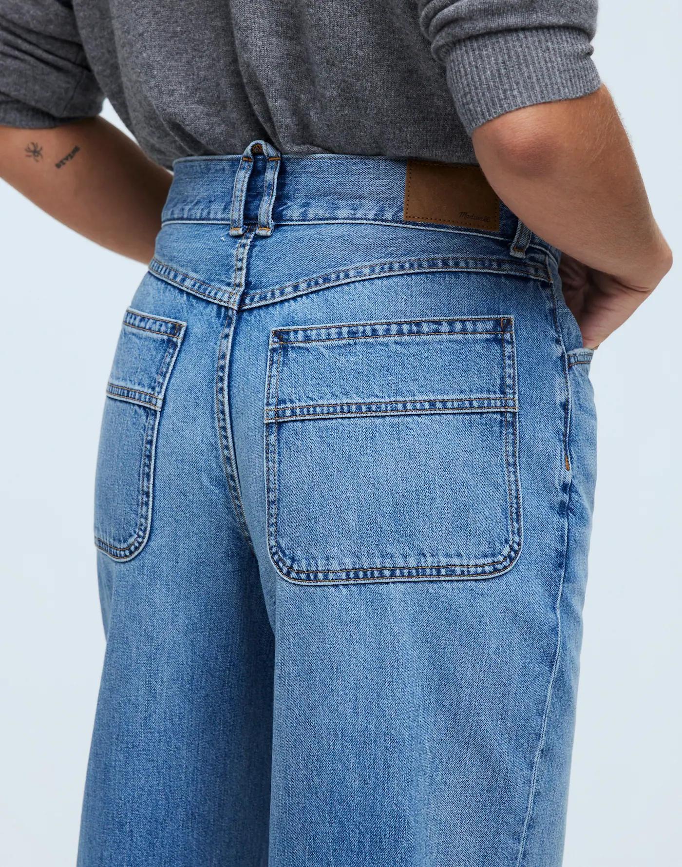 Madewell x Kaihara Superwide-Leg Jeans Product Image