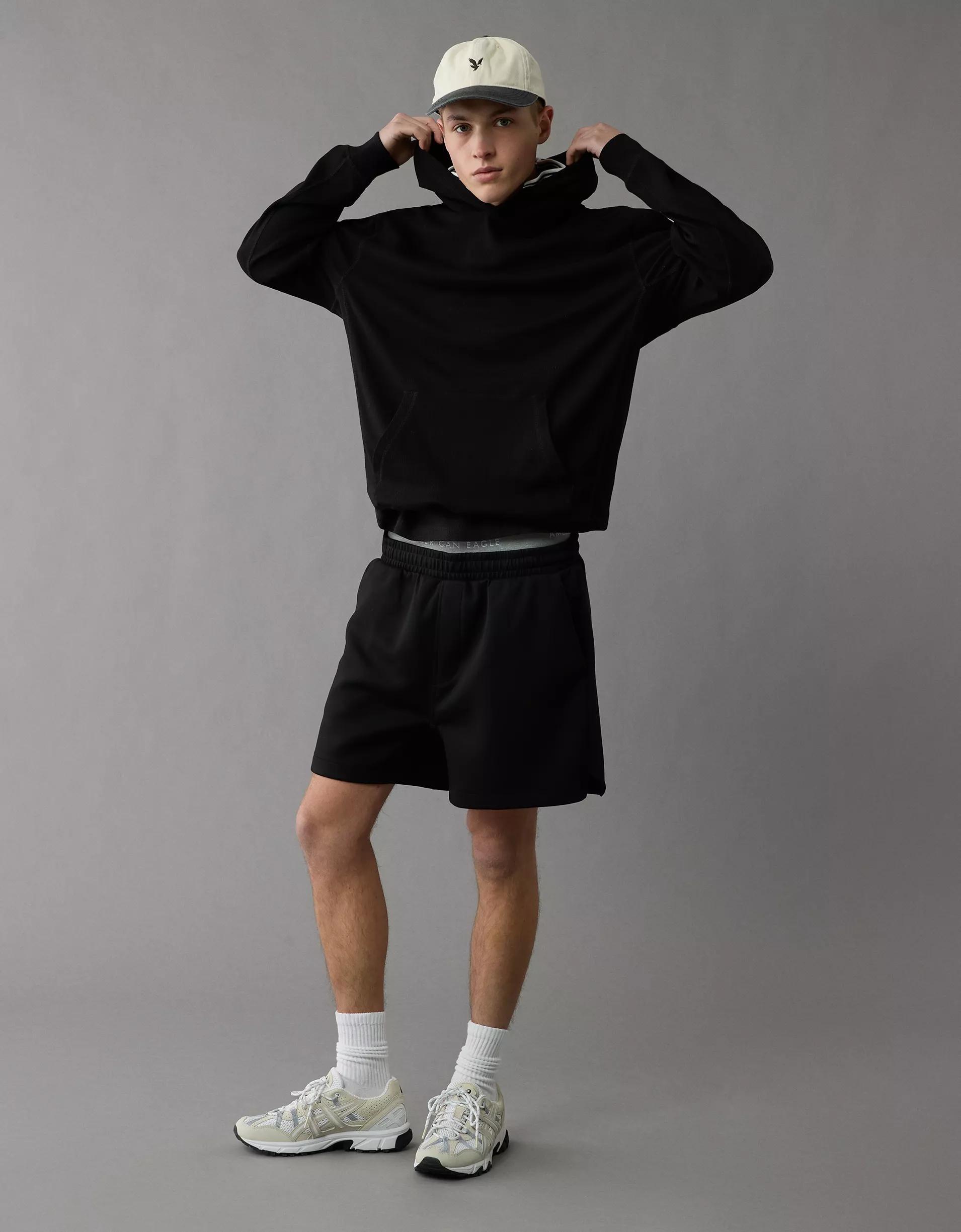 AE 24/7 Long-Sleeve Hoodie T-Shirt Product Image