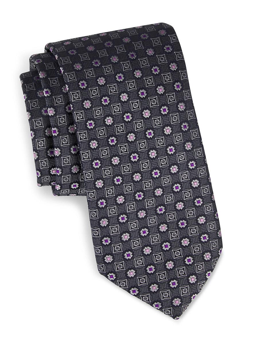 Mens Medallion Silk Tie Product Image