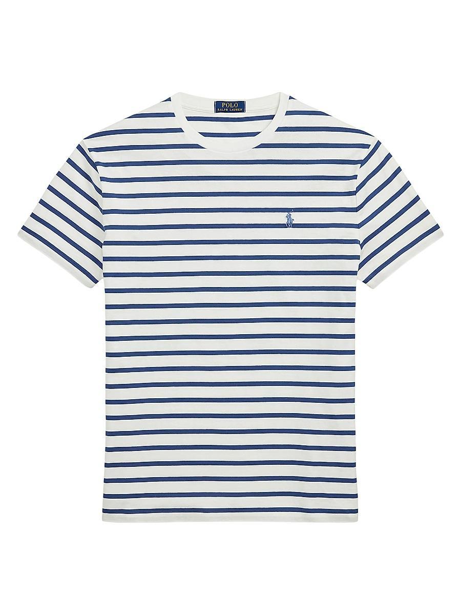 Mens Classic-Fit Striped Jersey T-Shirt Product Image