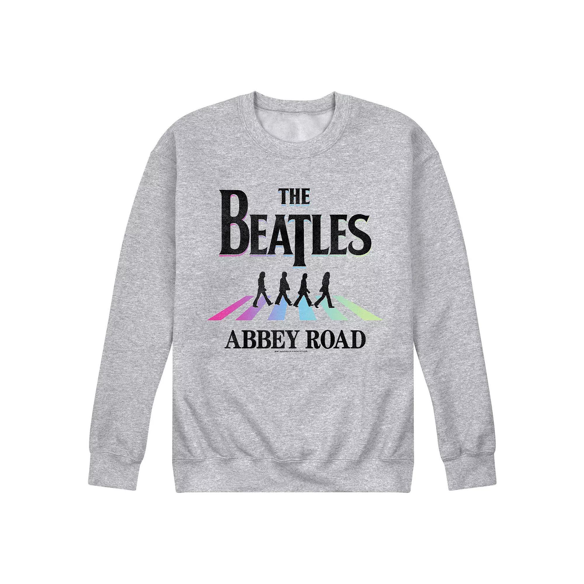 Men's The Beatles Abbey Road Colors Sweatshirt,  Product Image