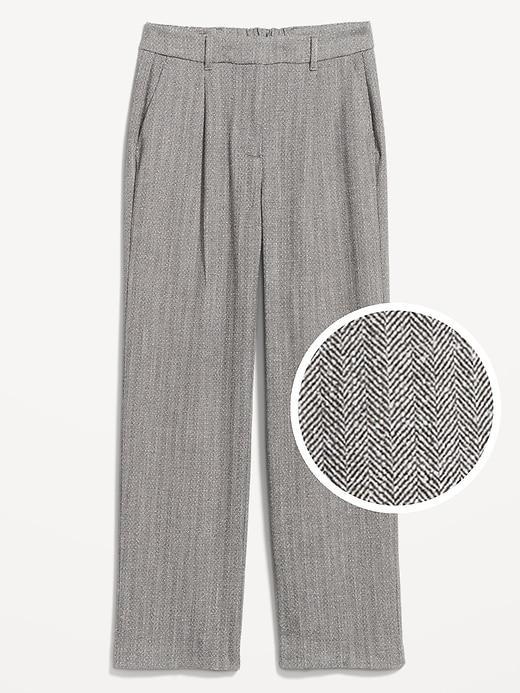 Extra High-Waisted Taylor Trouser Wide-Leg Pants Product Image