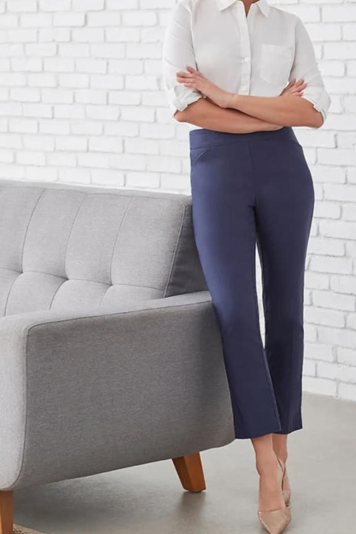 Flatten Pull On Pant - Sapphire Product Image