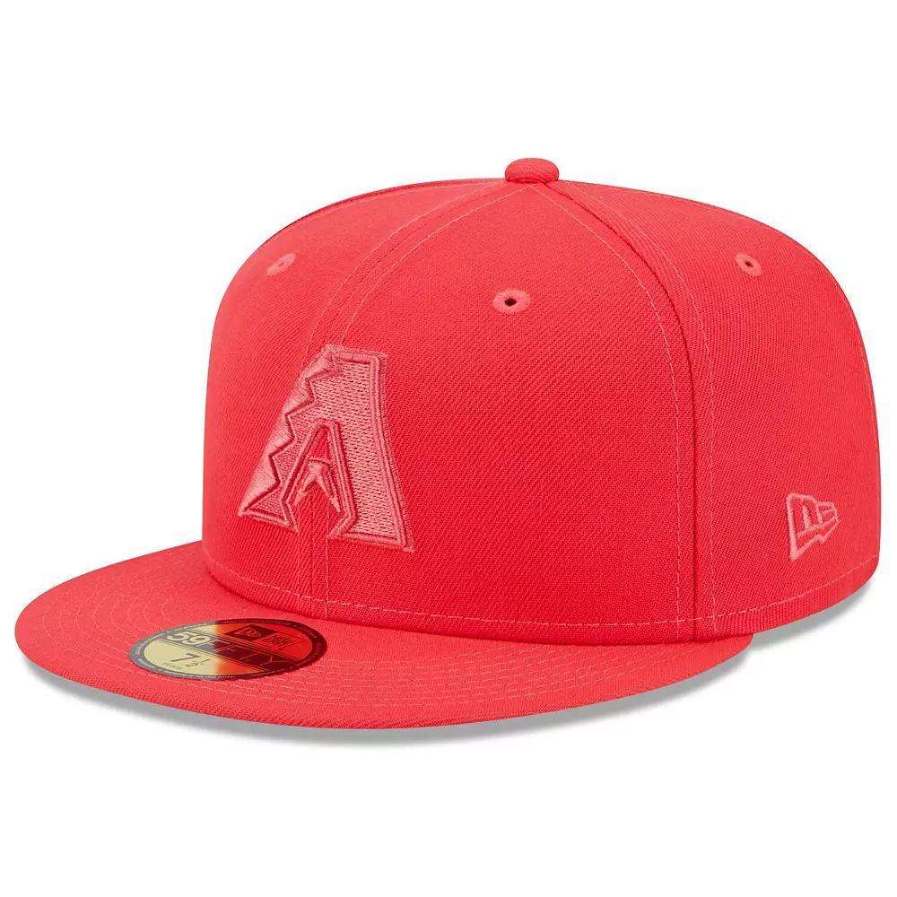 Men's New Era Red Arizona Diamondbacks 2023 Spring Color Basic 59FIFTY Fitted Hat,  Product Image