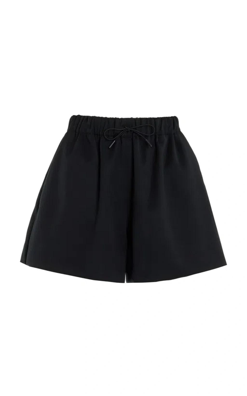 SIMONE ROCHA Flared Mini Shorts In Black Product Image