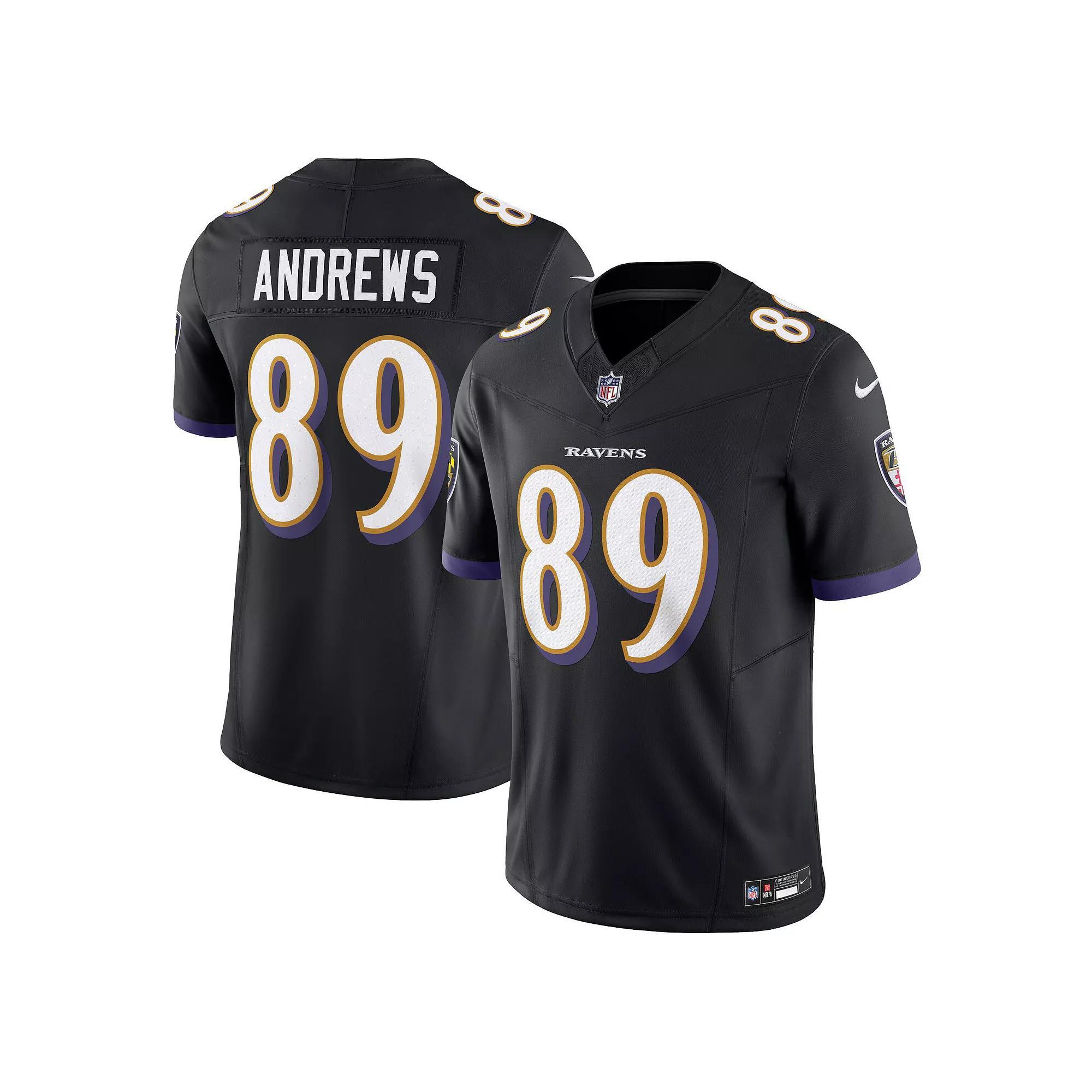 Men's Nike Mark Andrews Black Baltimore Ravens Vapor F.U.S.E. Limited Jersey,  Product Image