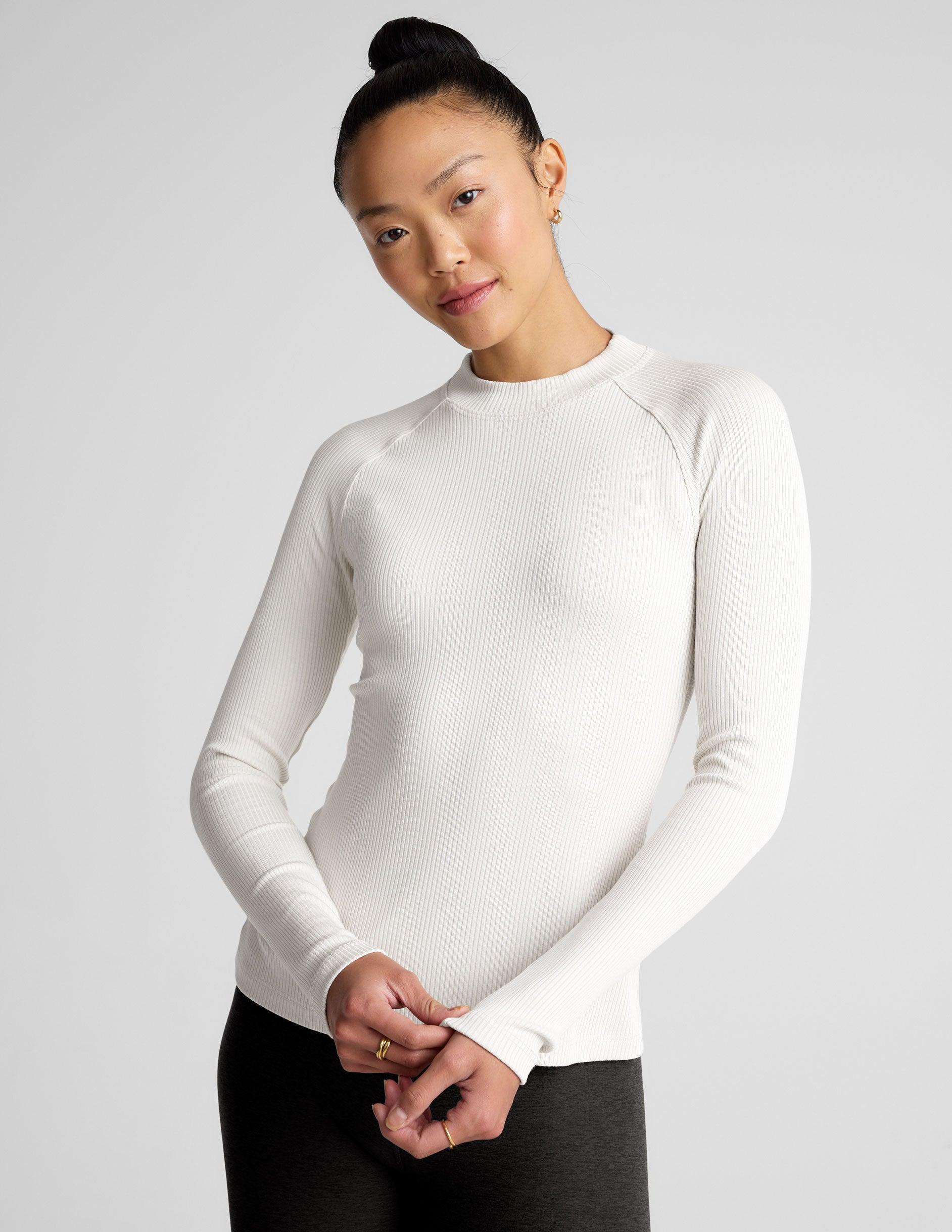 Contours Mock Neck Long Length Top Product Image