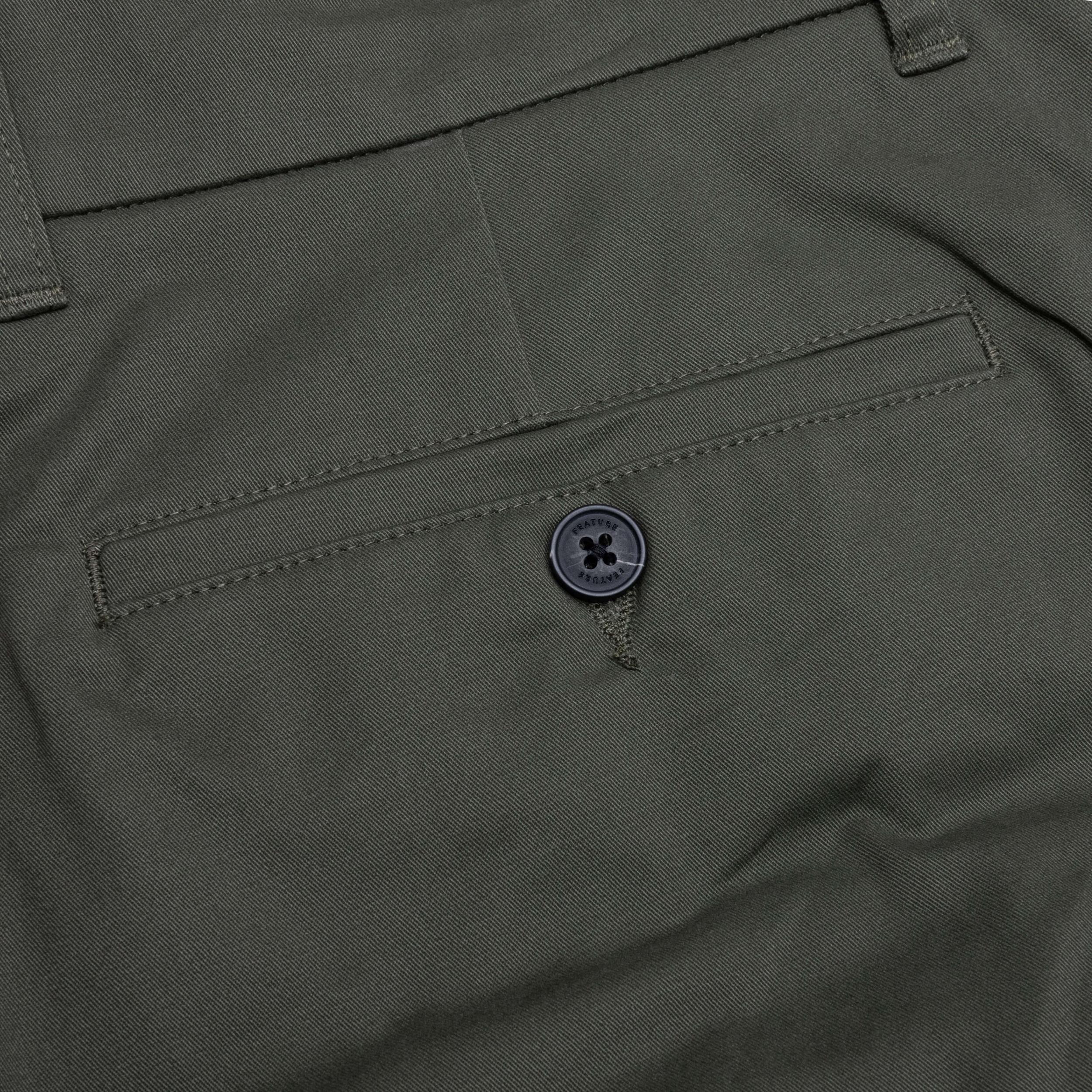 Sisley Trousers - Olive Male Product Image