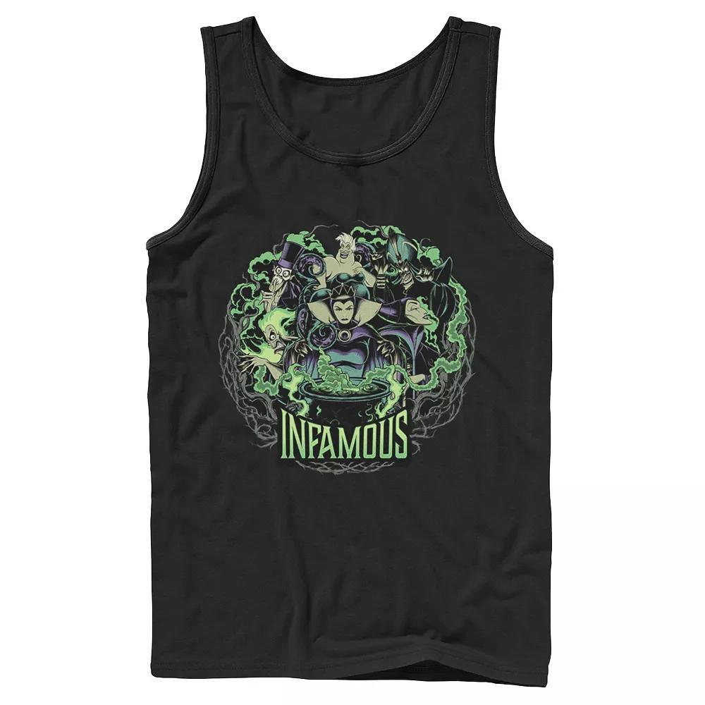 Disney's Villains Infamous Evil Group Men's Tank Top,  Product Image