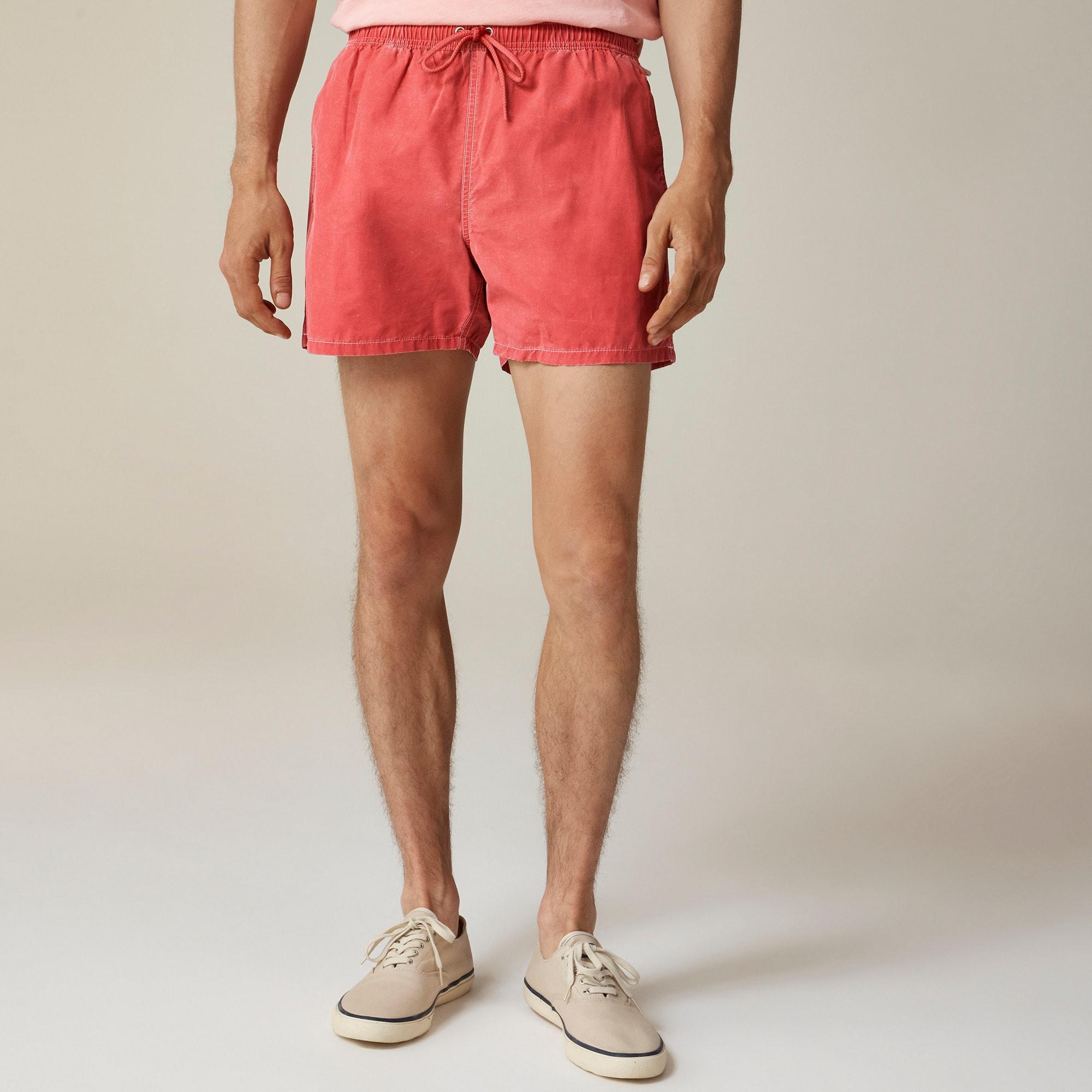 5" pigment-dyed swim trunk Product Image