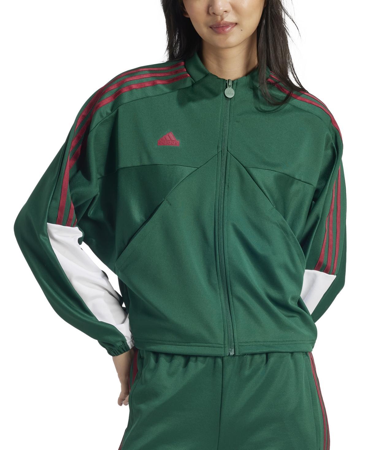 adidas Womens House of Tiro Nations Pack Track Jacket - Team Navy Blue 2 Product Image