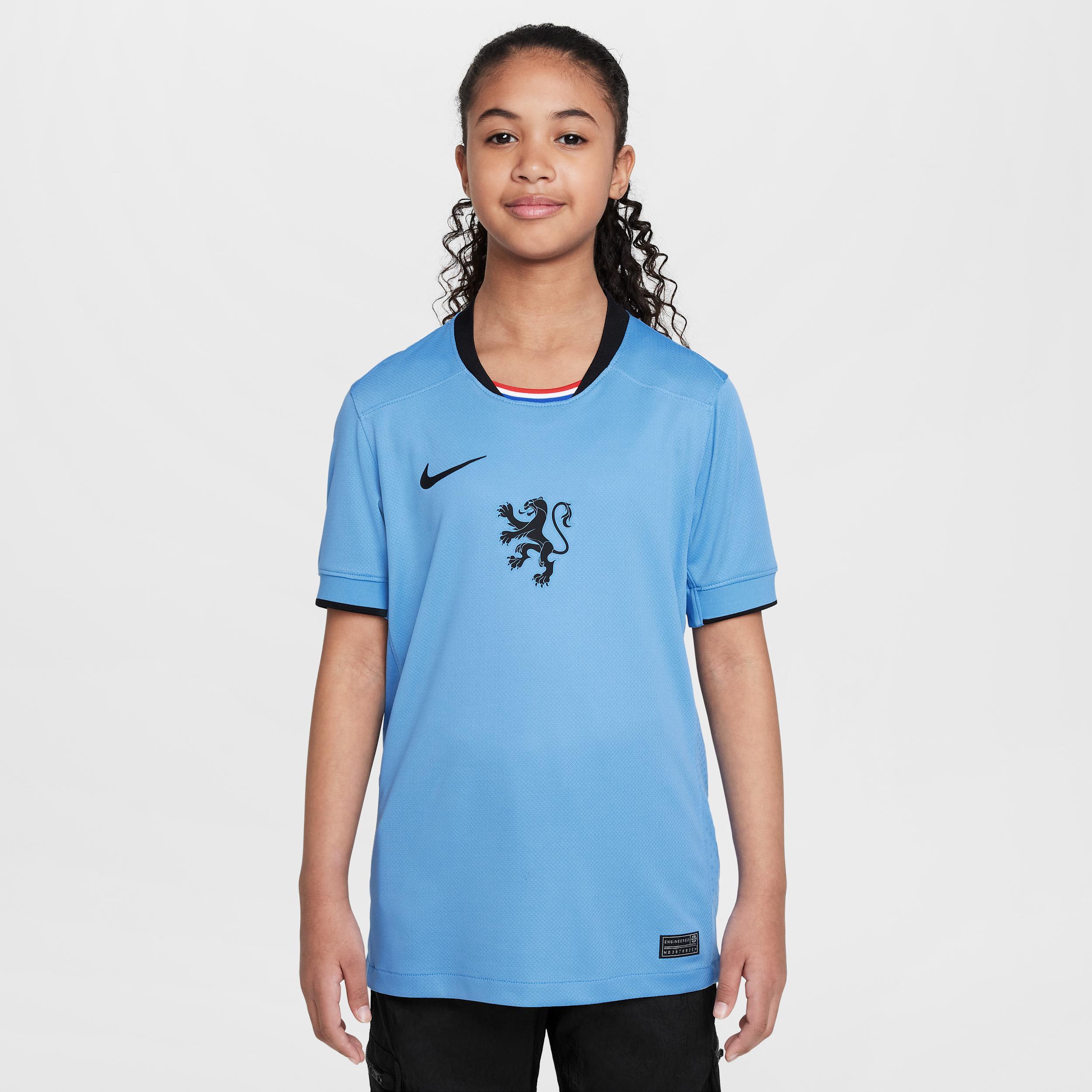 Netherlands 2025 Stadium Away (Women's Team) Big Kids' Nike Dri-FIT Soccer Replica Jersey Product Image