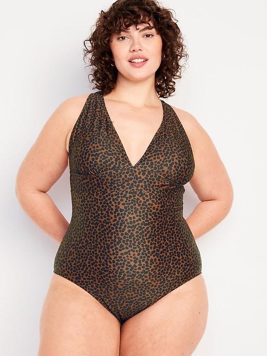 Tie-Back One-Piece Swimsuit Product Image