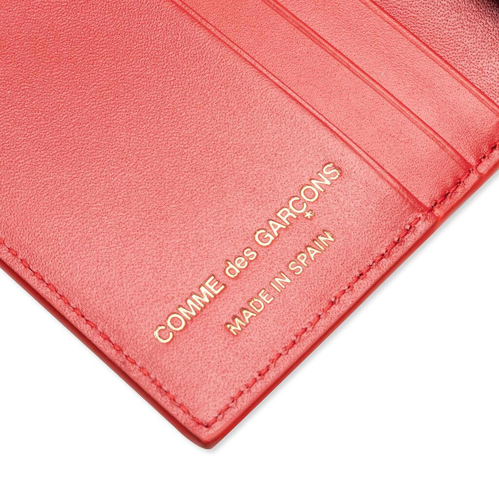 Comme des Garcons Polka Dots Wallet - Red Male Product Image