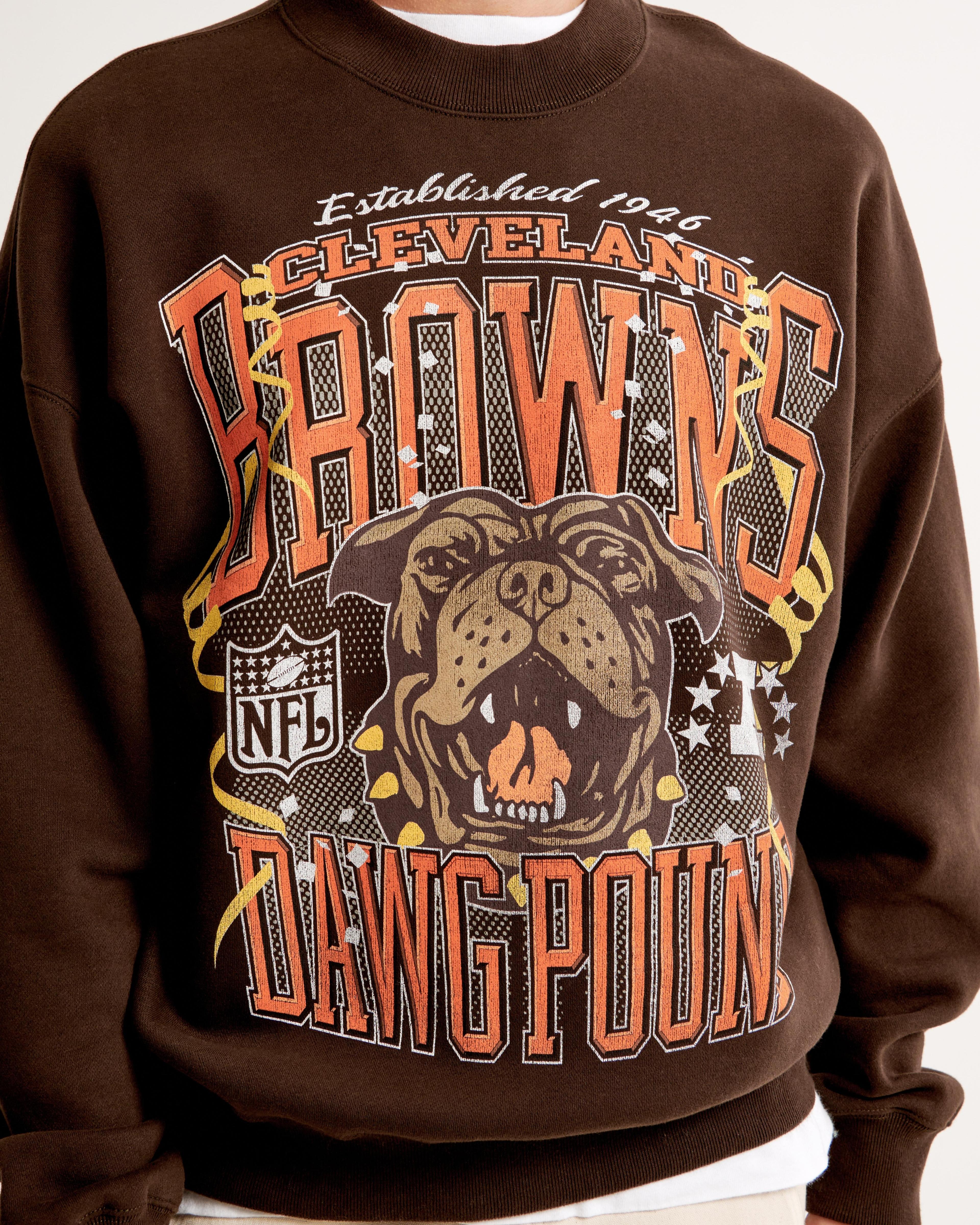 Denver Broncos Graphic Crew Sweatshirt Product Image