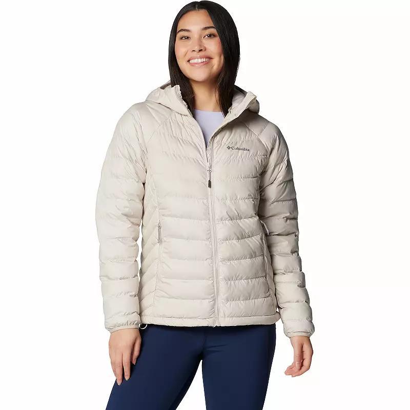 Women's Columbia Powder Lite II Hooded Jacket, Size: XL, Dark Grey Product Image