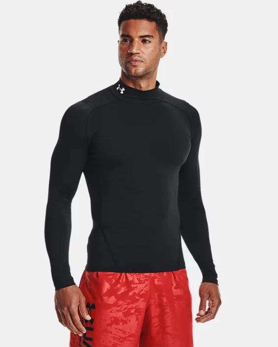 Men's HeatGear® Mock Long Sleeve Product Image