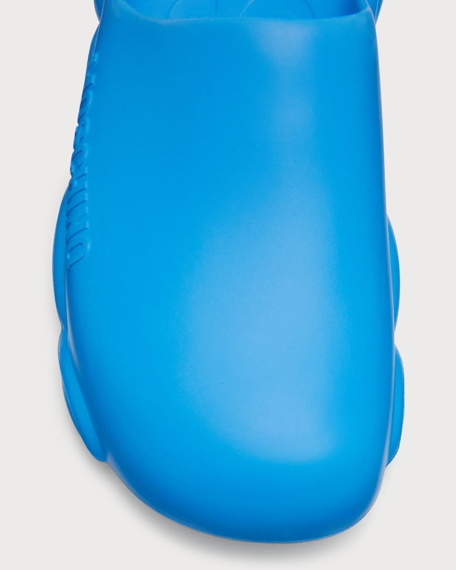 Men's Bubble Teddy Rubber Slides Product Image