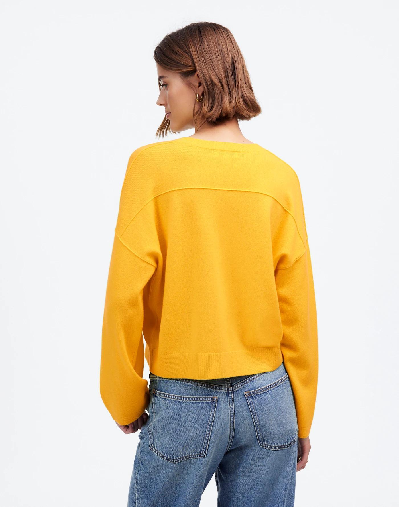 Cashmere Boxy Sweater Product Image