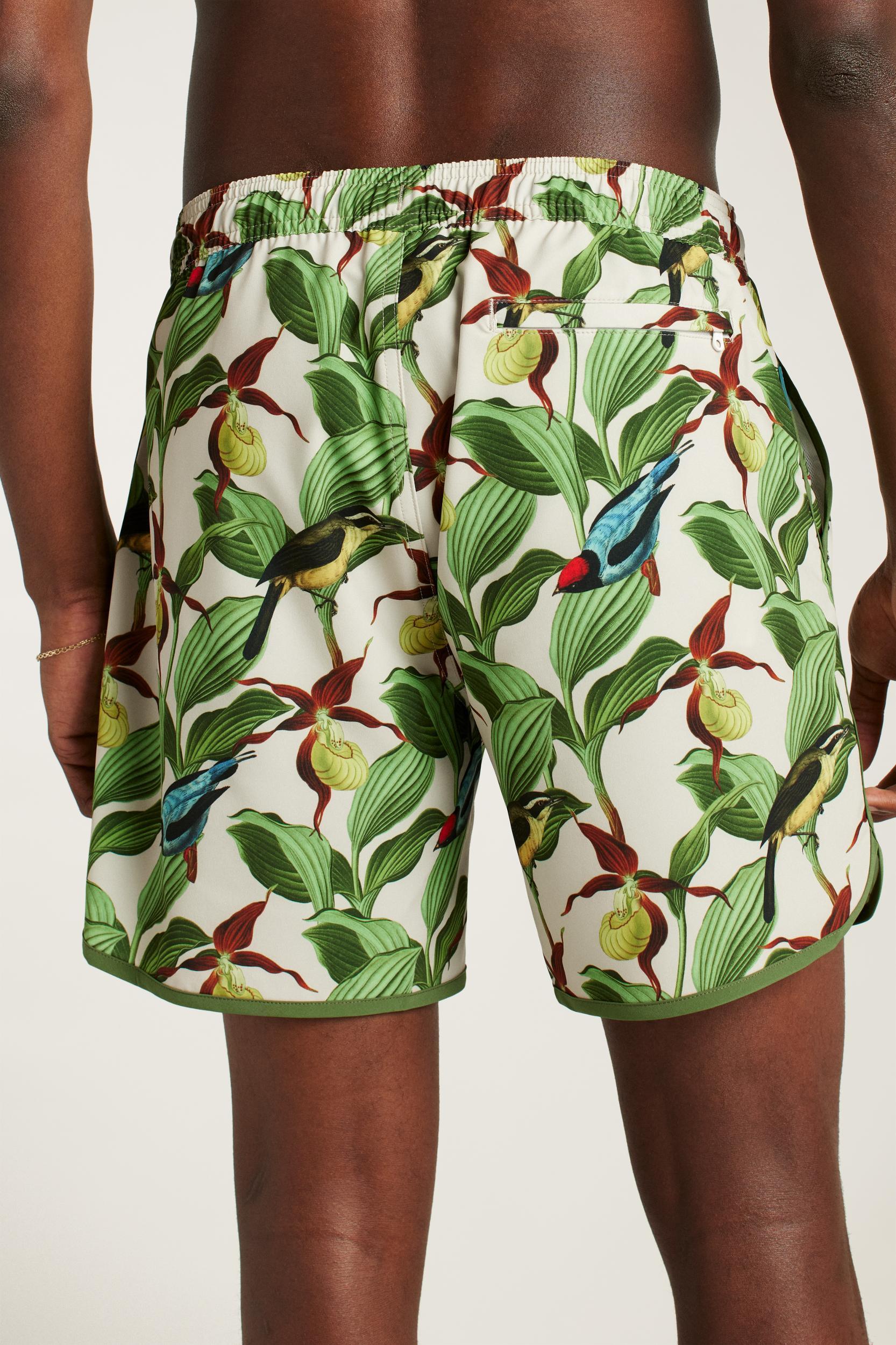Throwback Swim Trunks Product Image