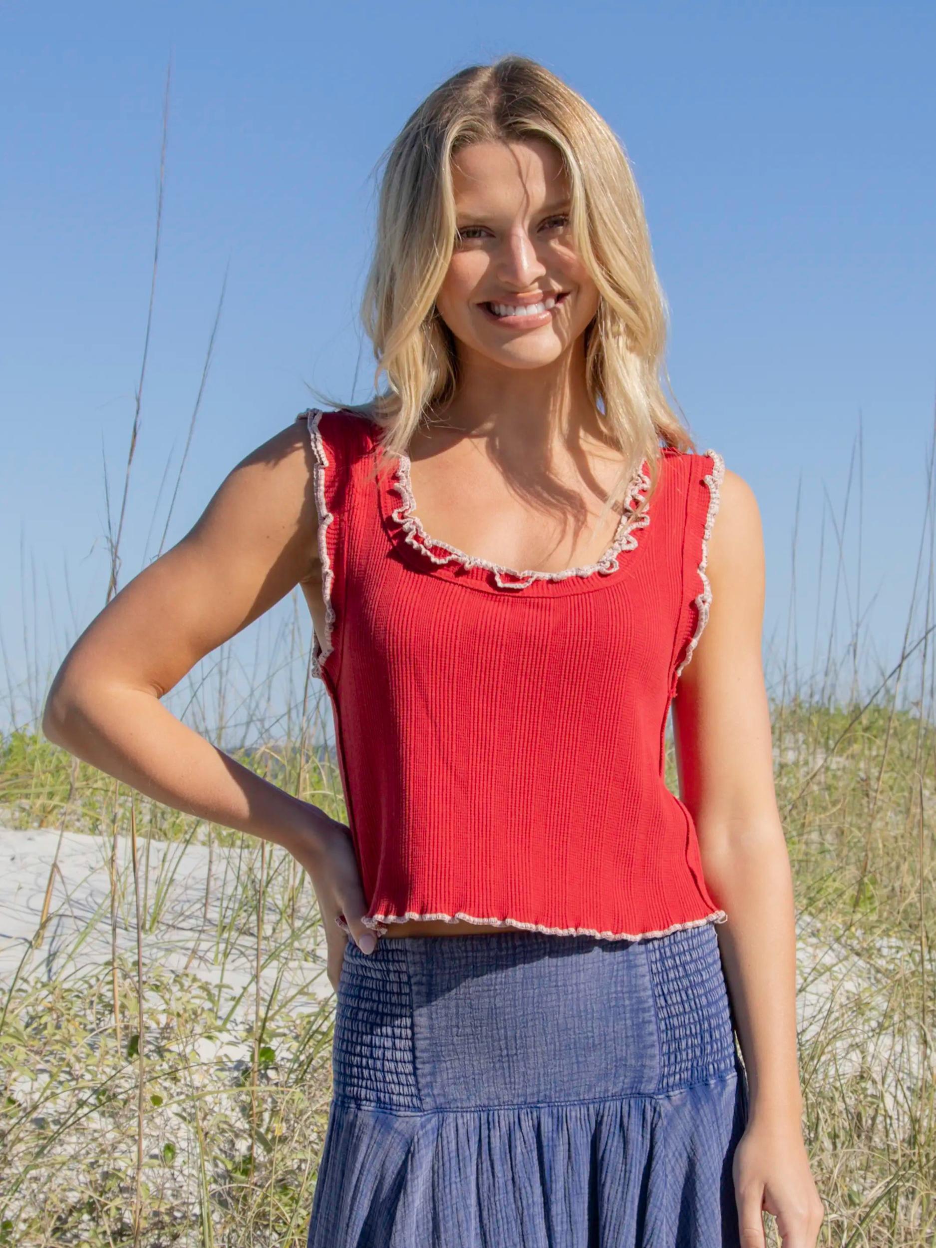 Ruffle Tank Product Image