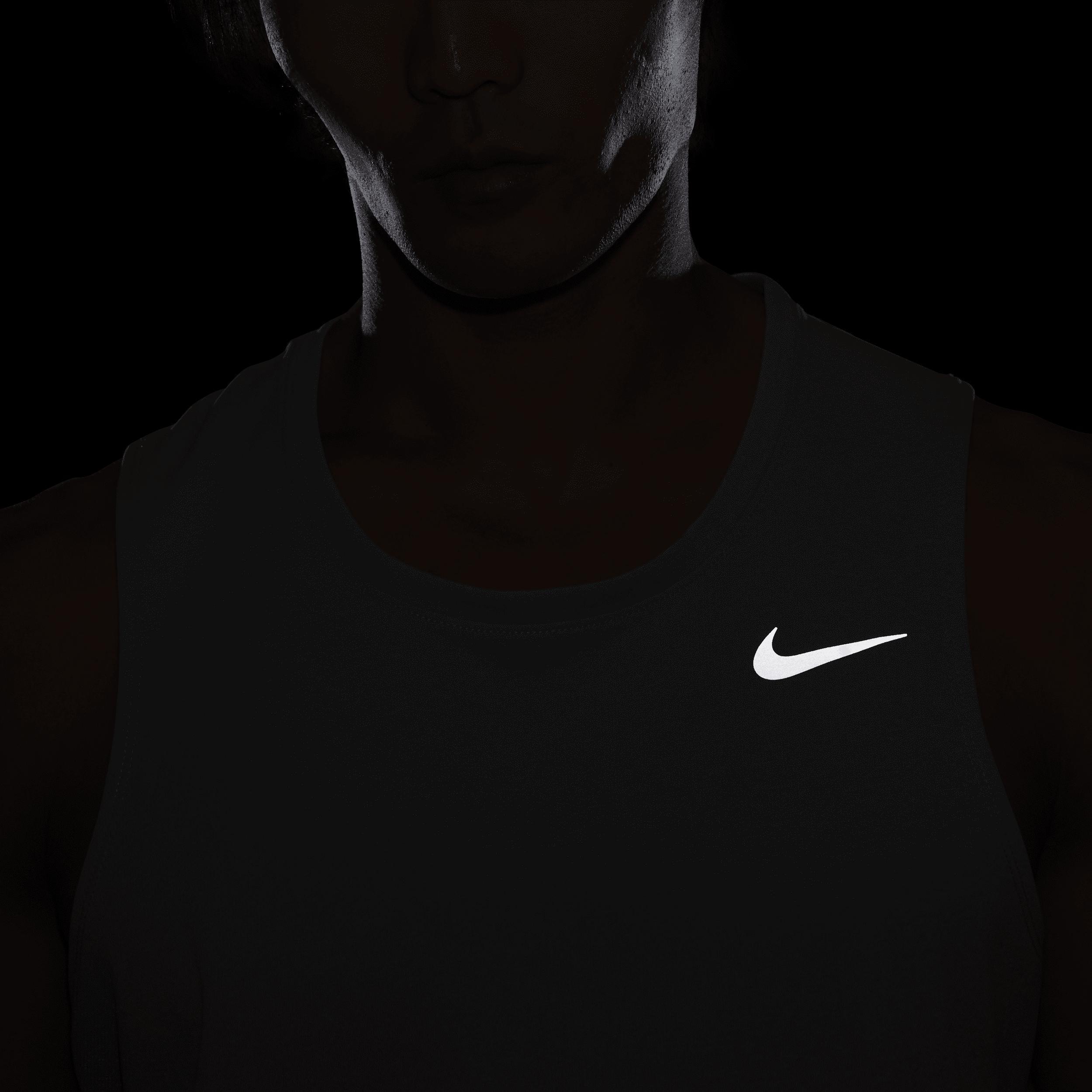 Nike Mens Miler Dri-FIT Running Tank Top | DV9321-097 Product Image