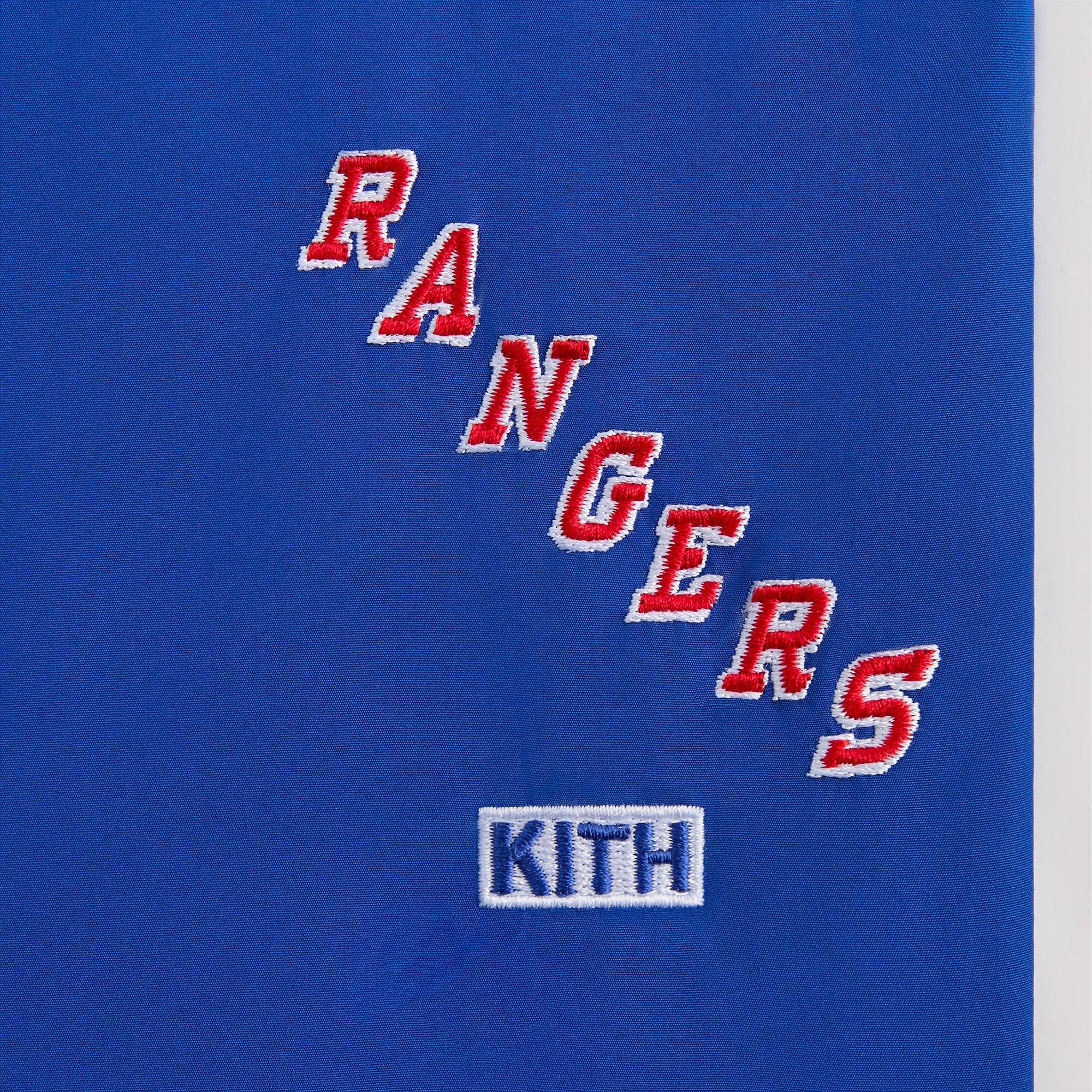 Kith for the New York Rangers Nylon Track Pant - Cyclone Male Product Image