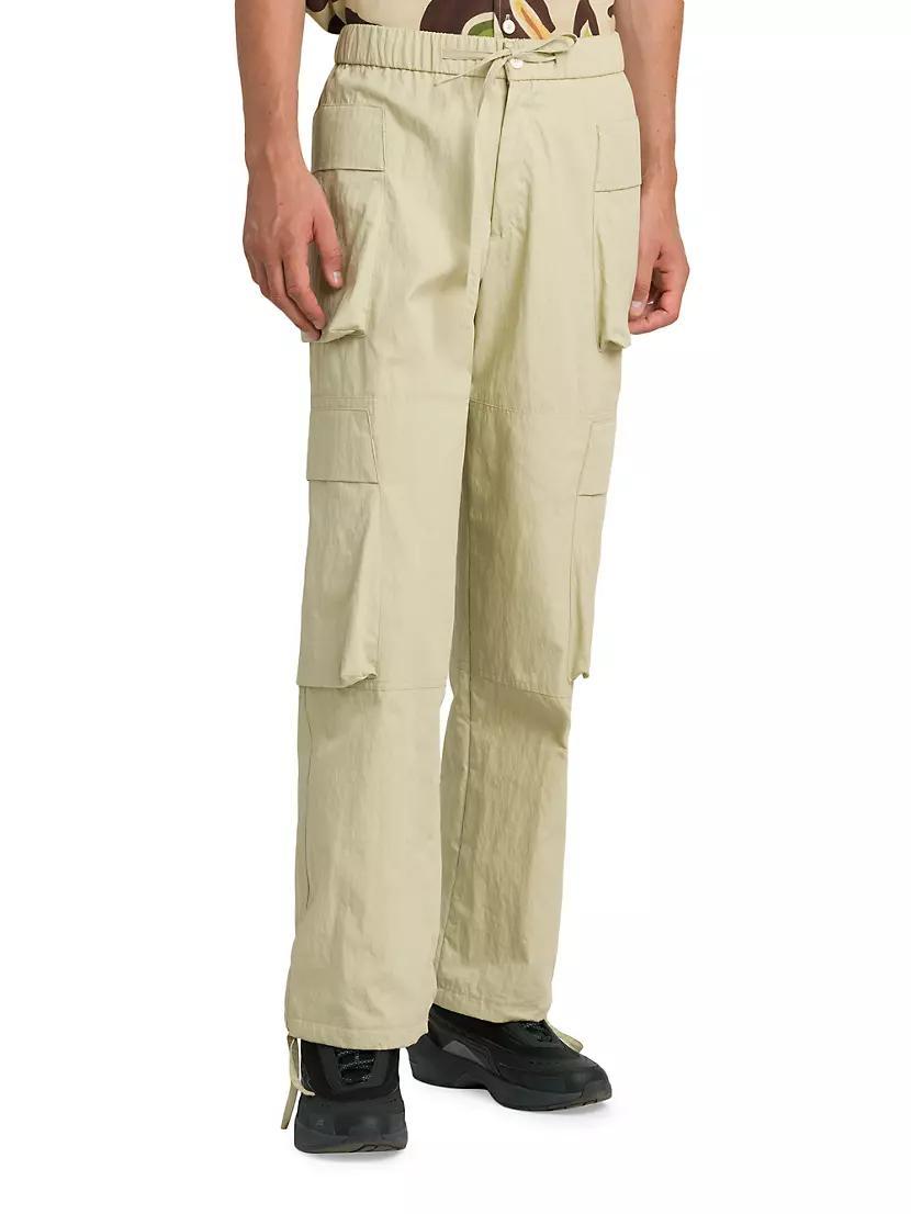 Cotton-Blend Cargo Pants Product Image