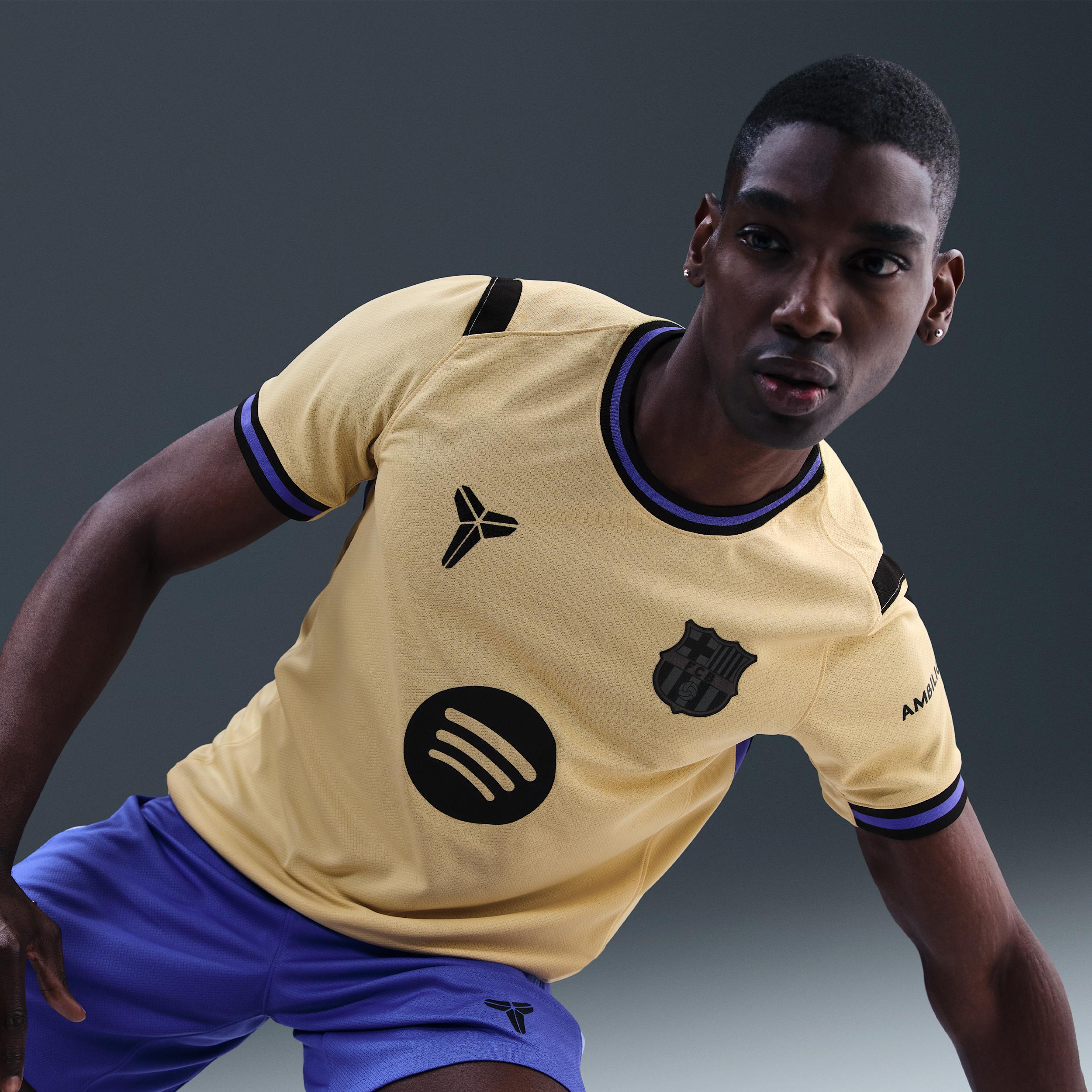 Mens Nike FC Barcelona 2025/26 Stadium Away Kobe Dri-FIT Soccer Replica Jersey | HJ4603-784 Product Image