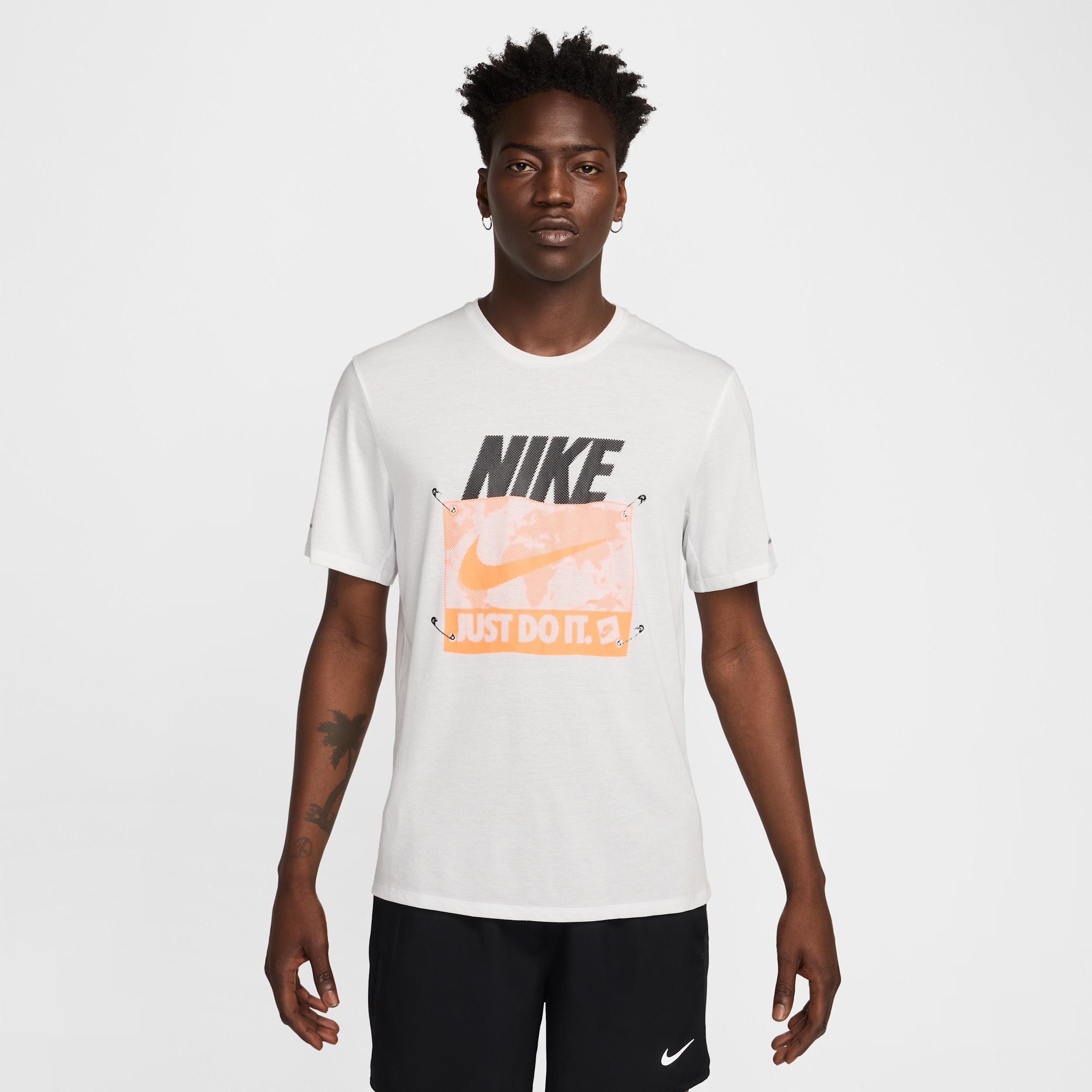 Nike Mens Rise 365 Run Energy Dri-FIT Running Short-Sleeve Top | HJ4158-121 Product Image