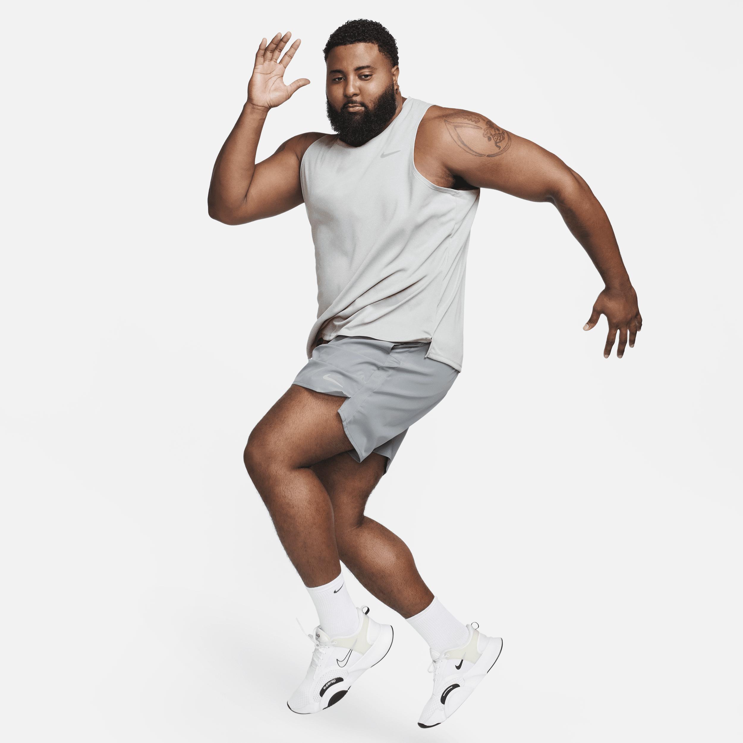 Nike Mens Miler Dri-FIT Running Tank Top | DV9321-097 Product Image