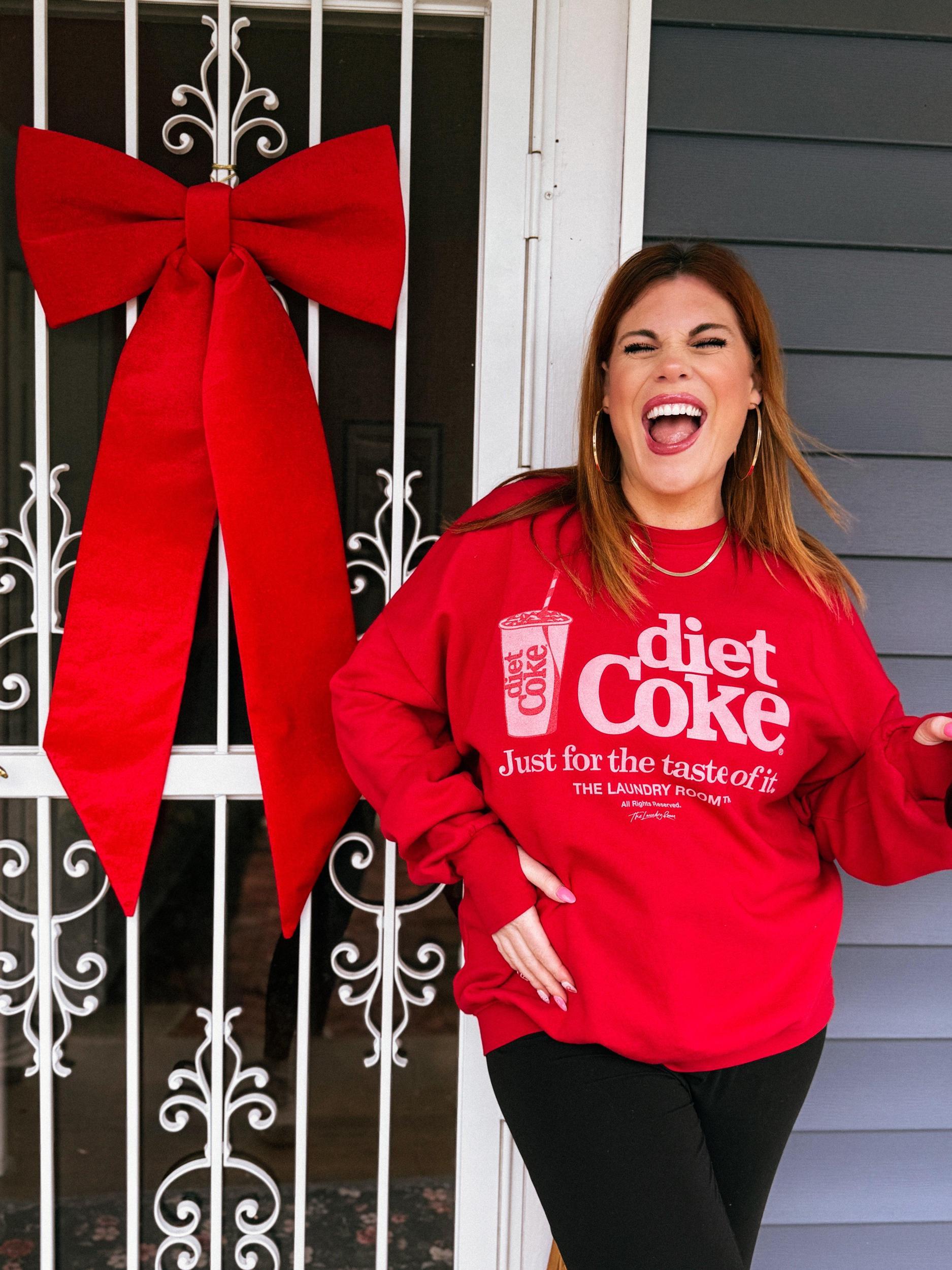 Diet Coke on Ice Sweatshirt Product Image