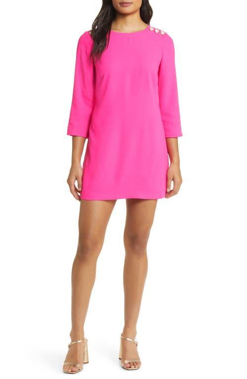 Lilly Pulitzer Annwyn Long-Sleeve Romper Palms) Women's Dress Product Image