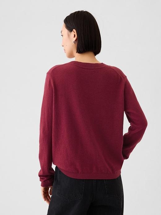 CashSoft V-Neck Sweater Product Image