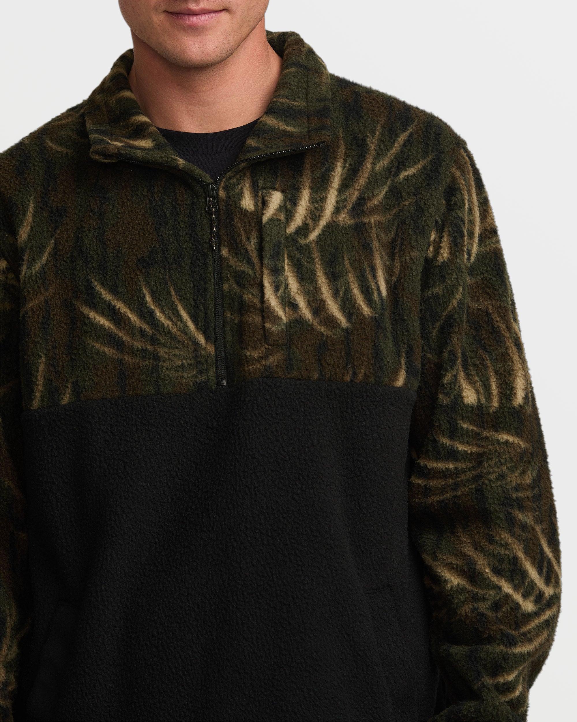 Boundary Mock Sweatshirt - Camo Male Product Image