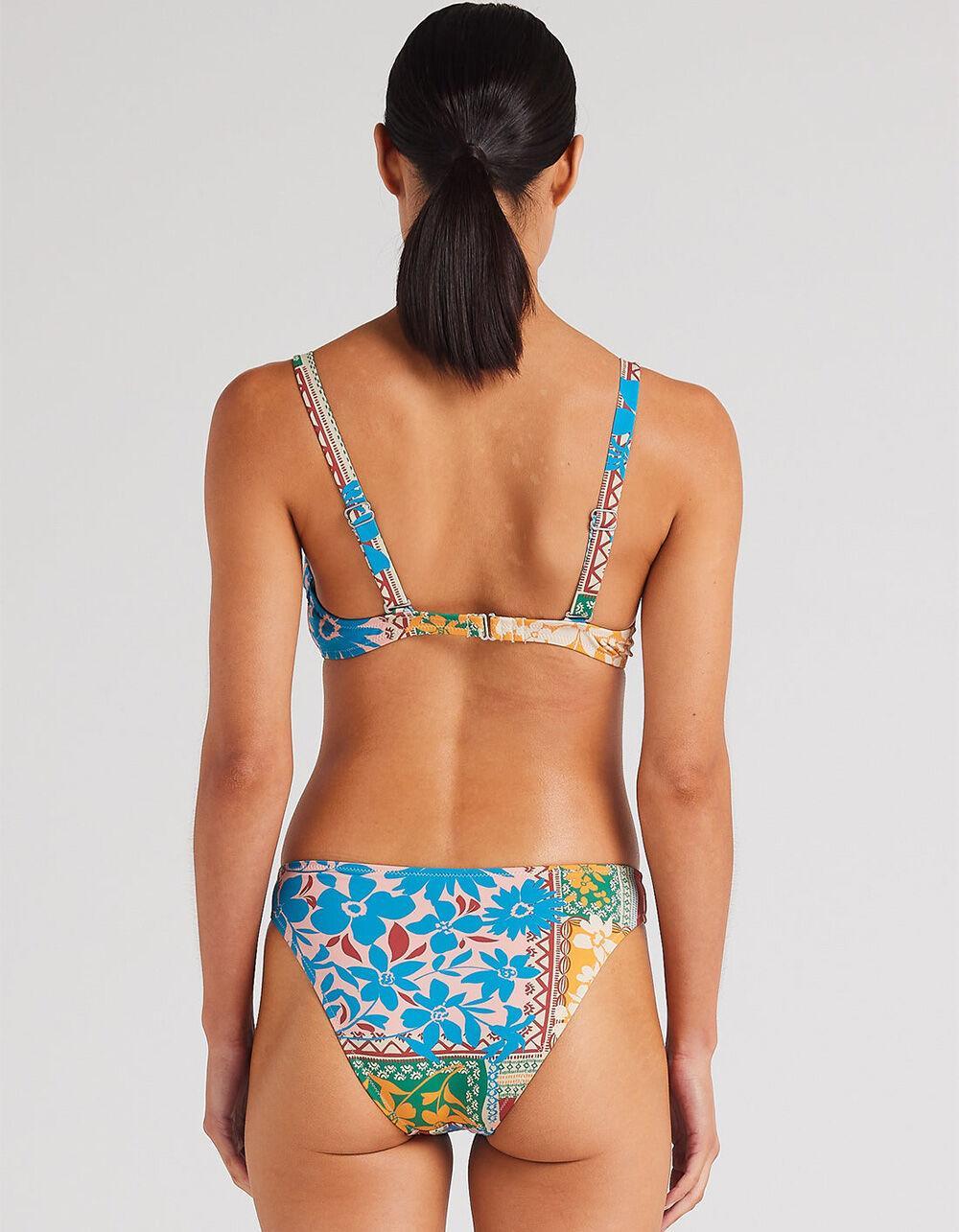 POOLSIDE PARADISO Wildflower Basic Bikini Bottoms Product Image