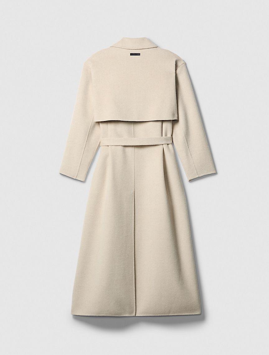 Wool Blend Trench Coat Product Image
