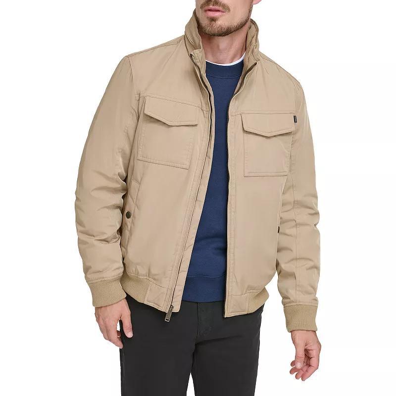 Men's Dockers® 2-Pocket Bomber Jacket, Size: Large, Brown Product Image