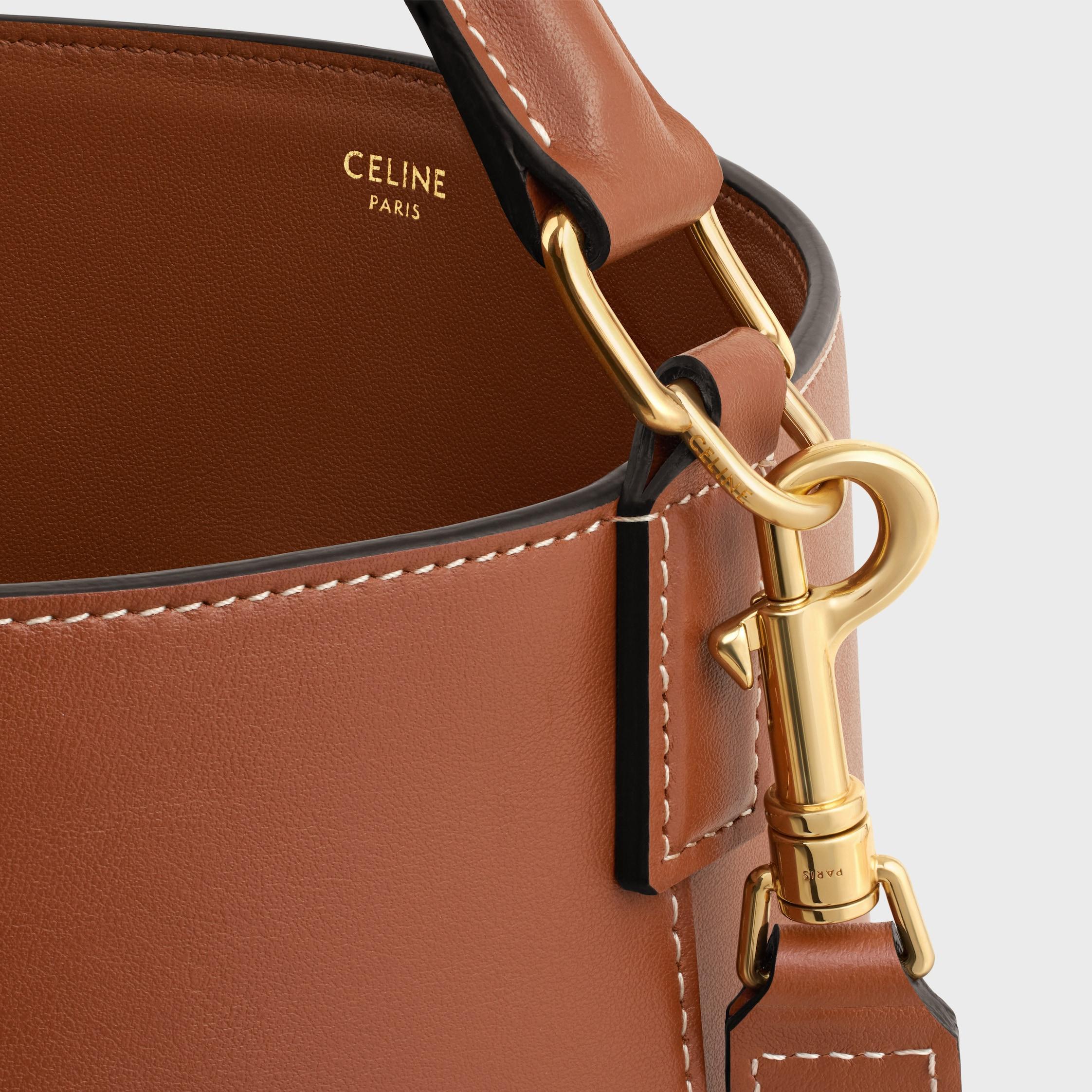 MEDIUM BUCKET LOUISE IN SMOOTH CALFSKIN Product Image