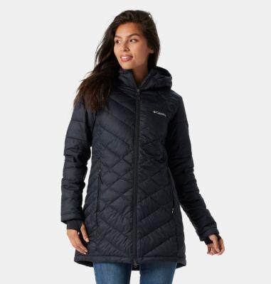 Columbia Heavenly Long Hooded Jacket Women's Coat Product Image