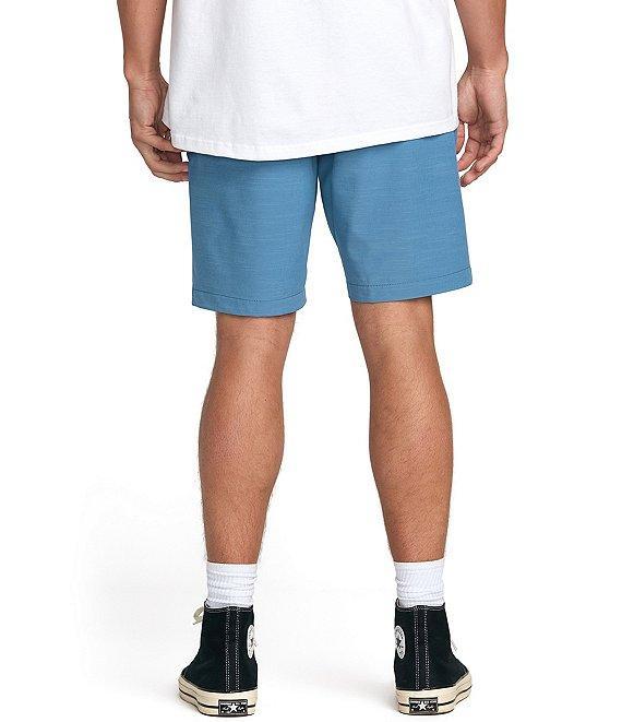 Billabong Crossfire Submersible Striped Slub Oxford 19#double; Outseam Hybrid Shorts Product Image