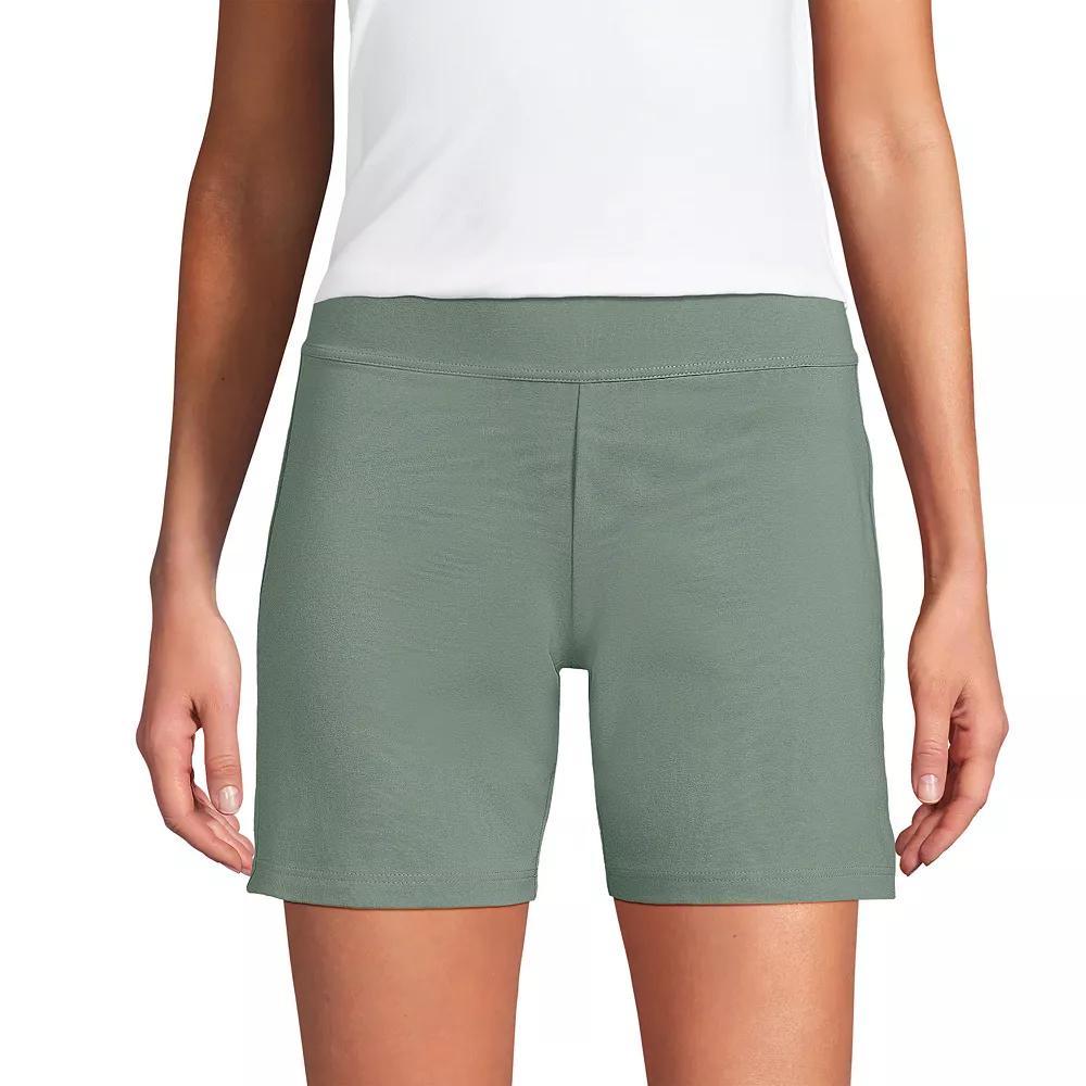Women's Lands' End Starfish 7-in. Midrise Pull-On Shorts,  Product Image