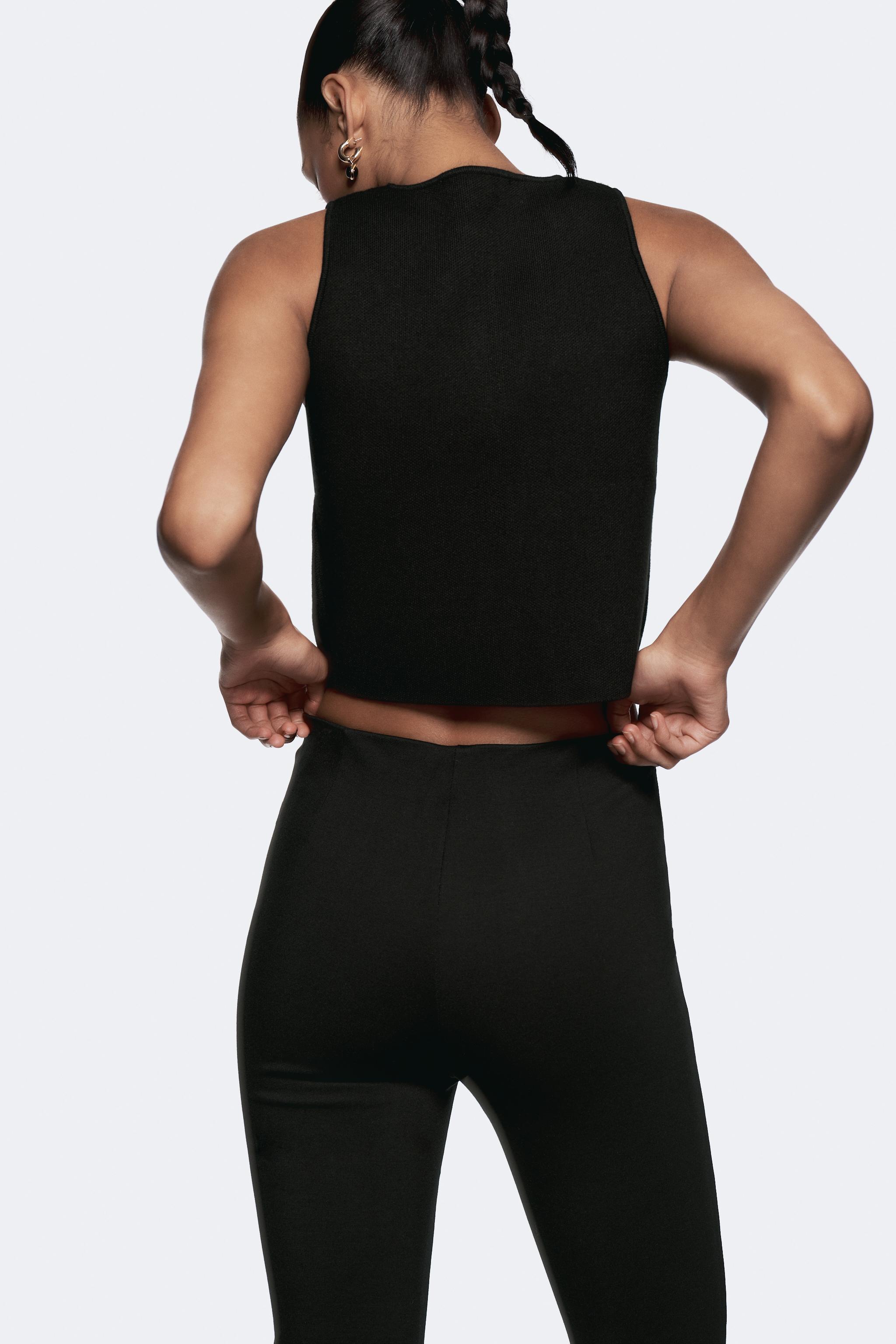 SLIT HEM LEGGINGS Product Image