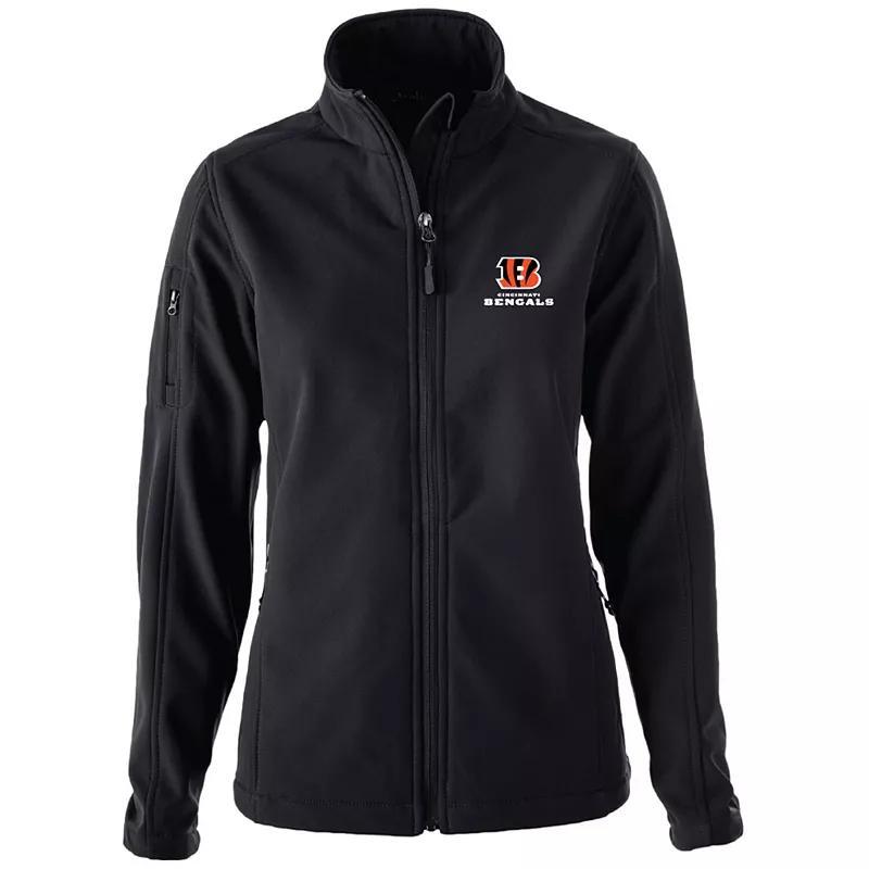 Womens Cincinnati Bengals Full-Zip Sonoma Softshell Jacket Product Image